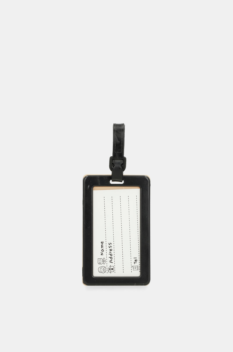 Mademoiselle luggage tag