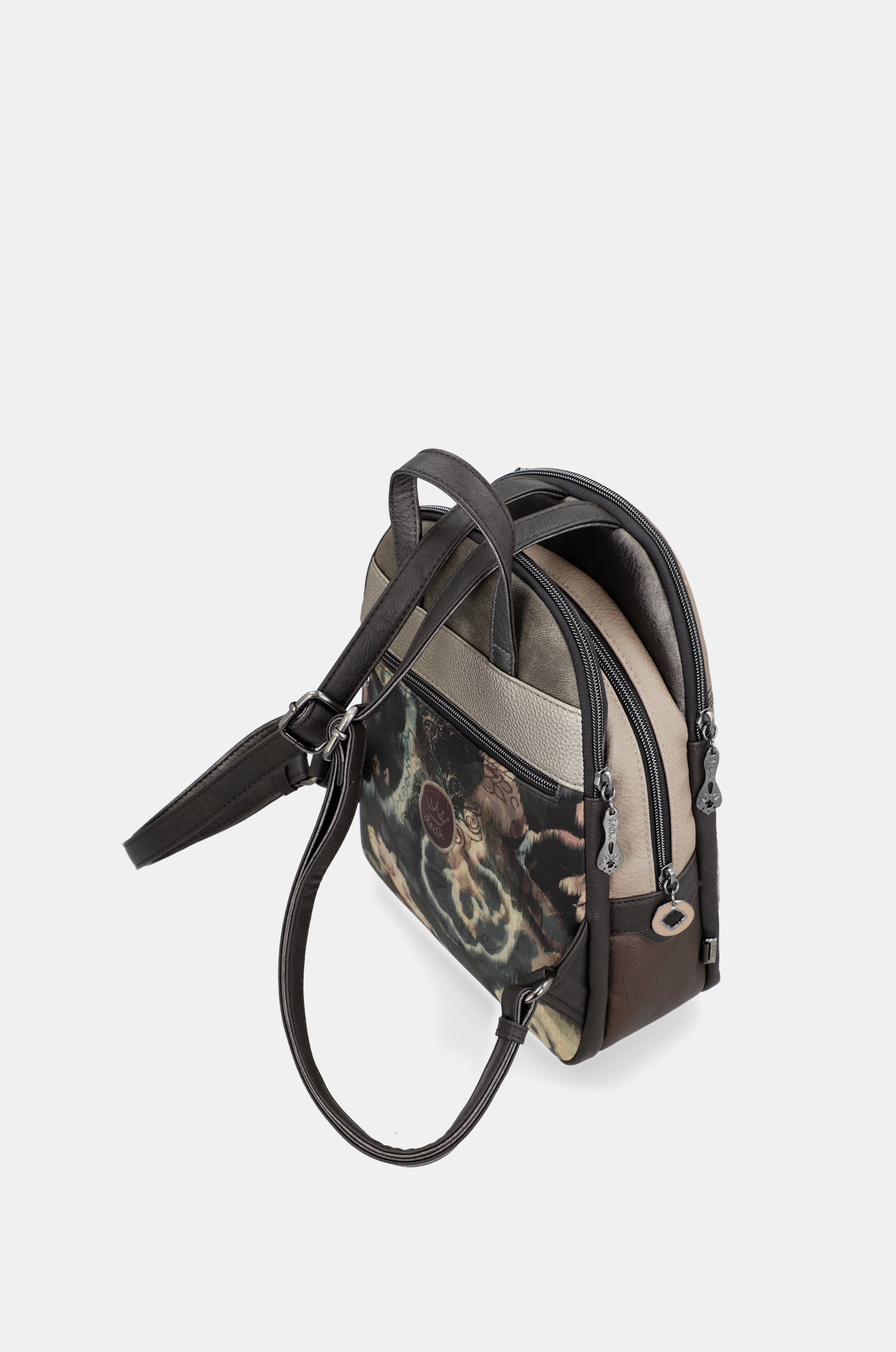 Real 3-compartment backpack