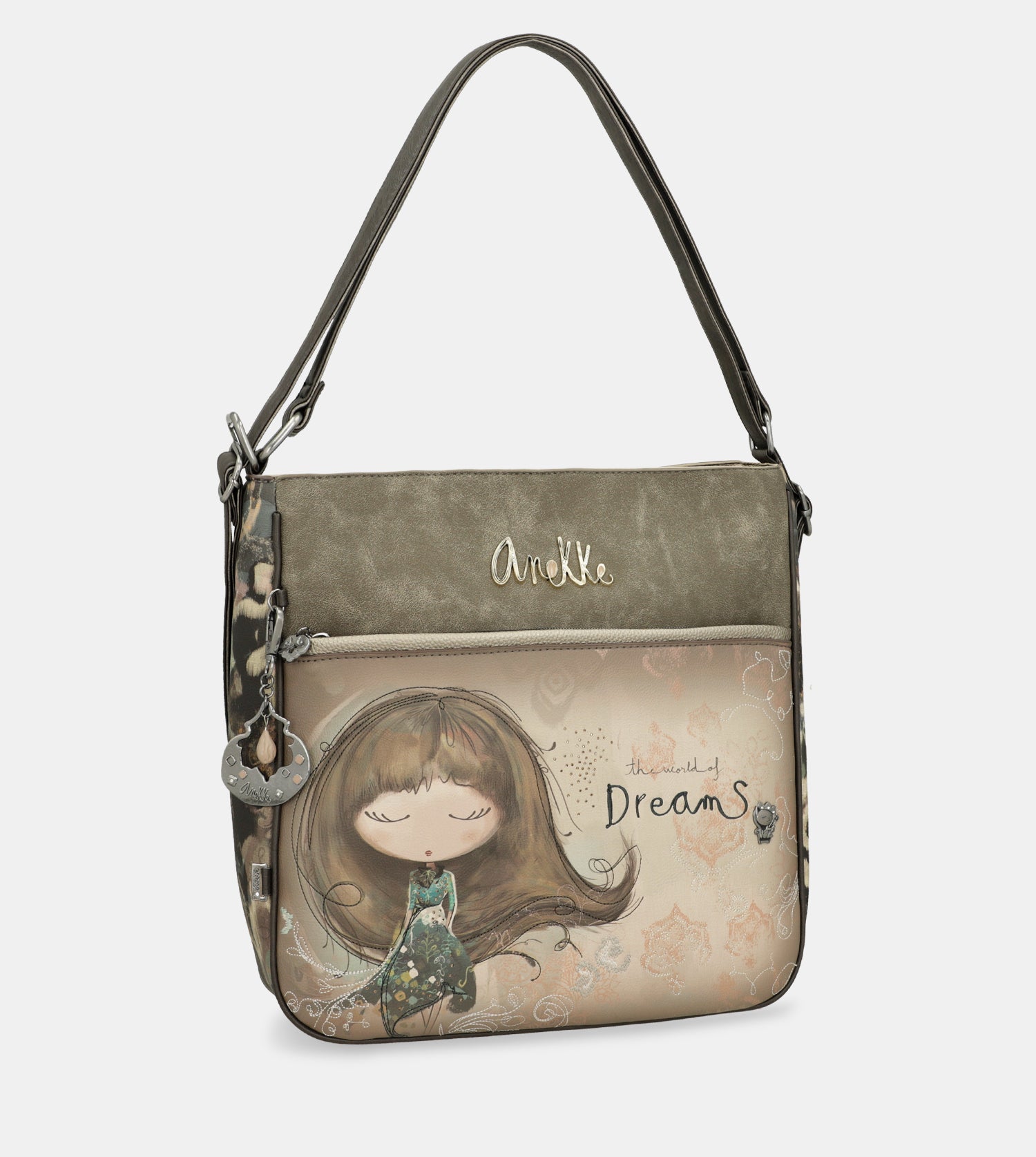 Real bag convertible into backpack