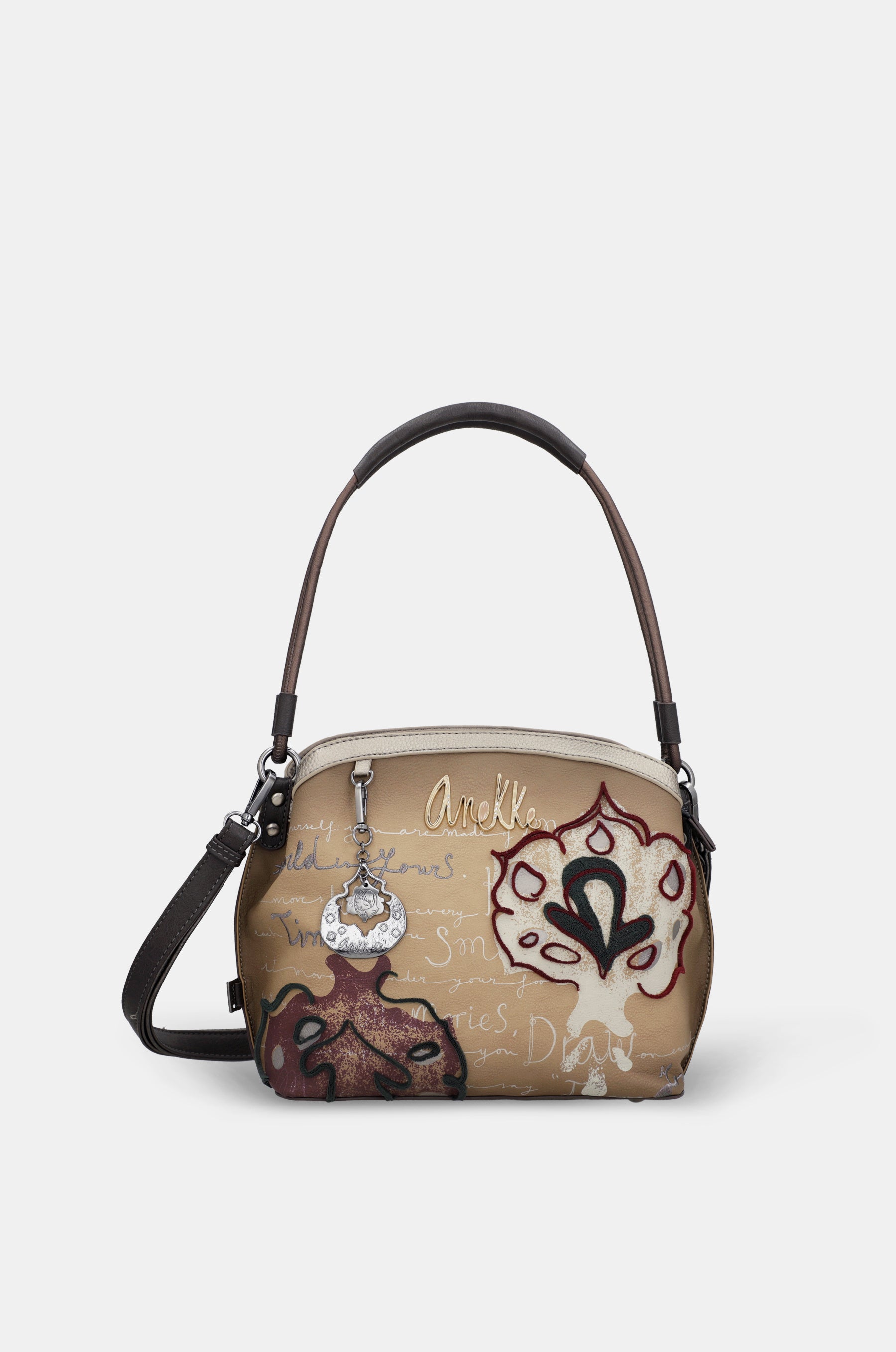 Manifesto triple-compartment crossbody bag