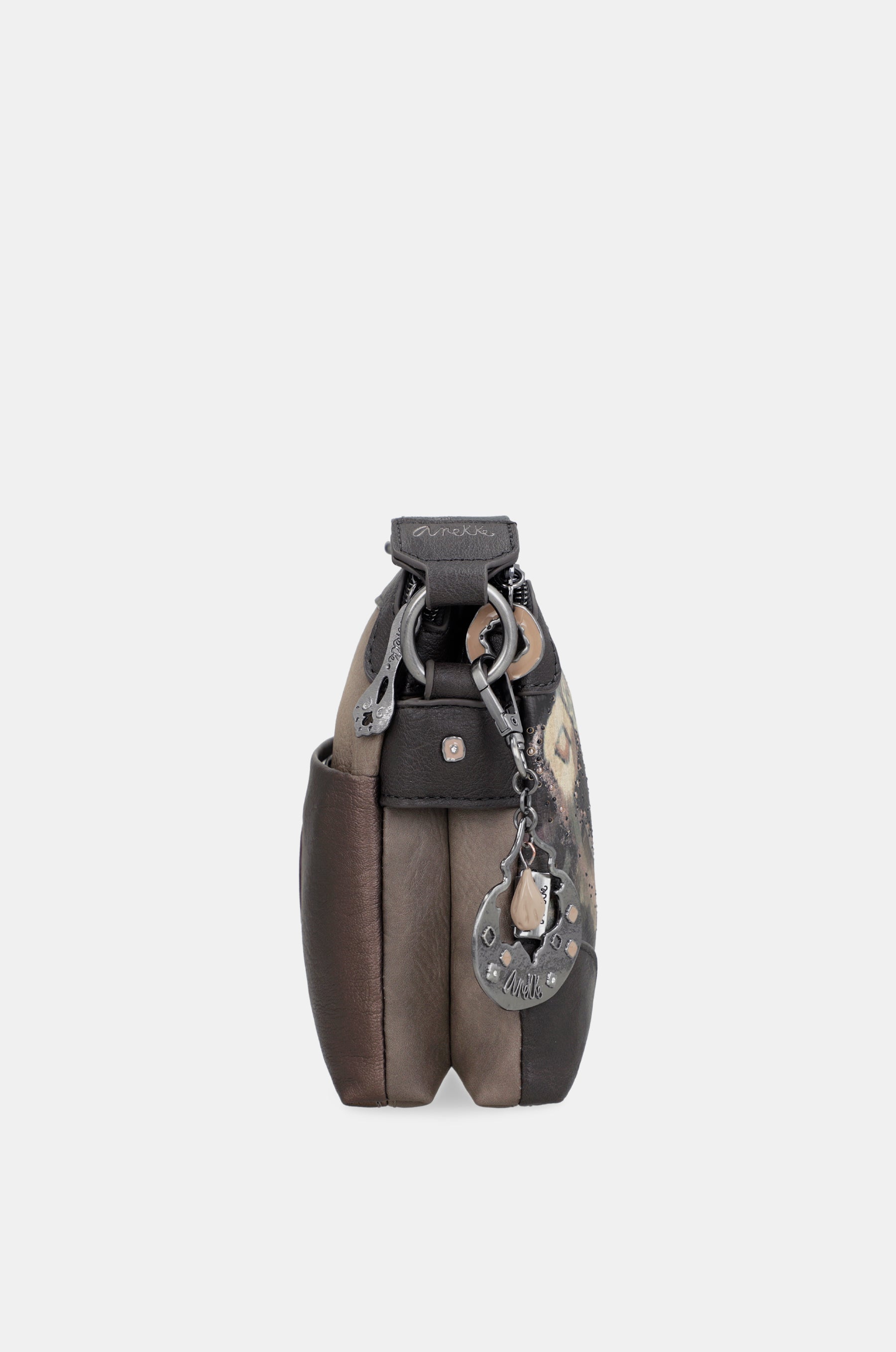 Manifesto double-compartment crossbody bag