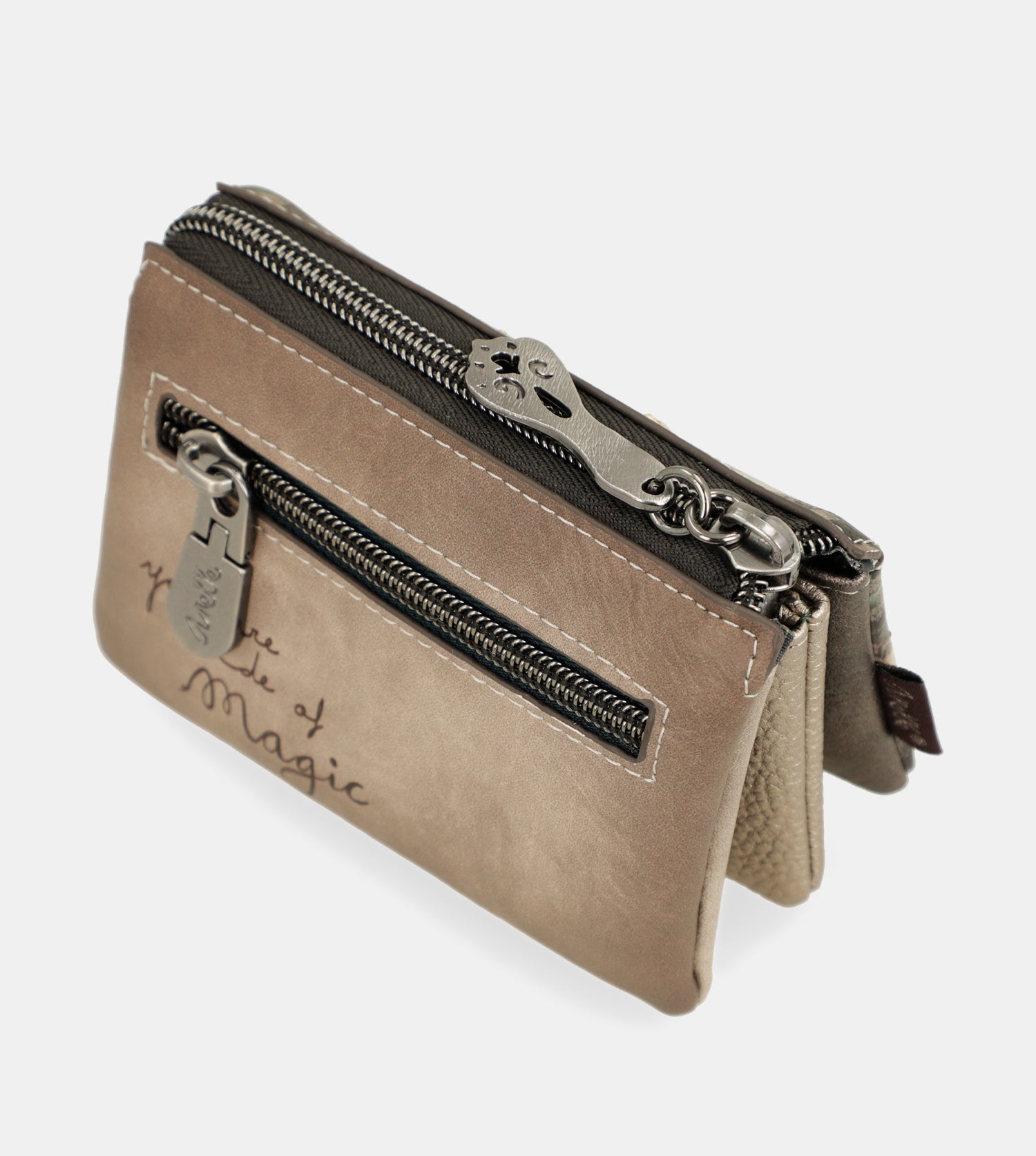 Manifesto 3-compartment coin purse