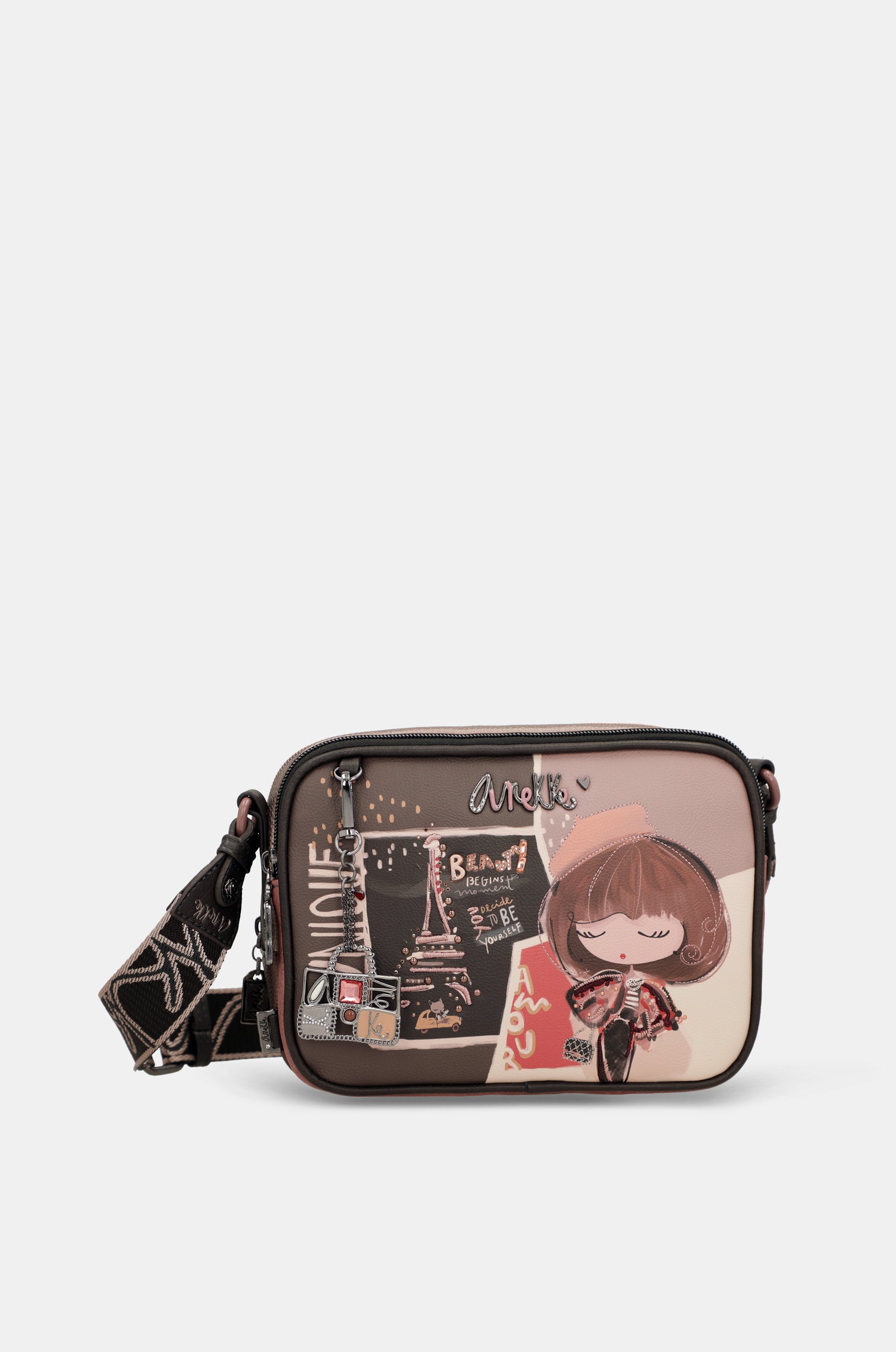 Mademoiselle 2-compartment crossbody bag
