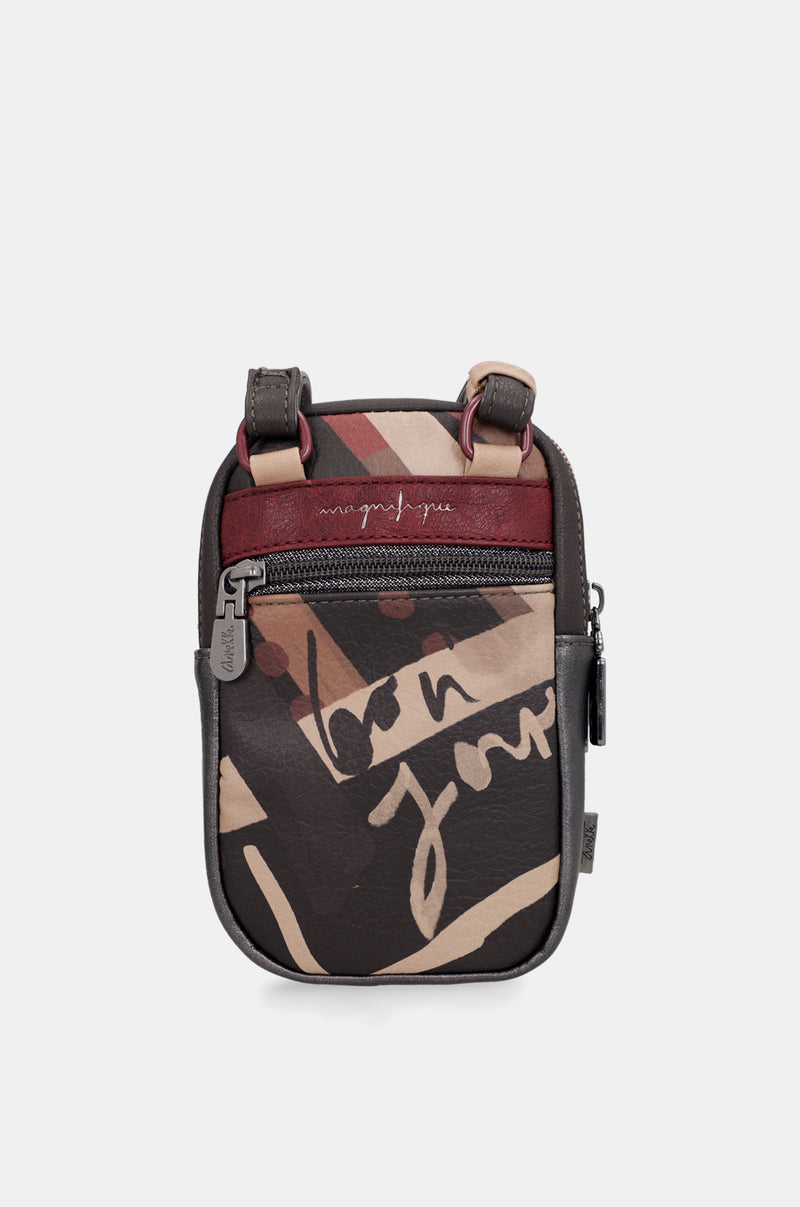 Mademoiselle mini crossbody bag with pocket