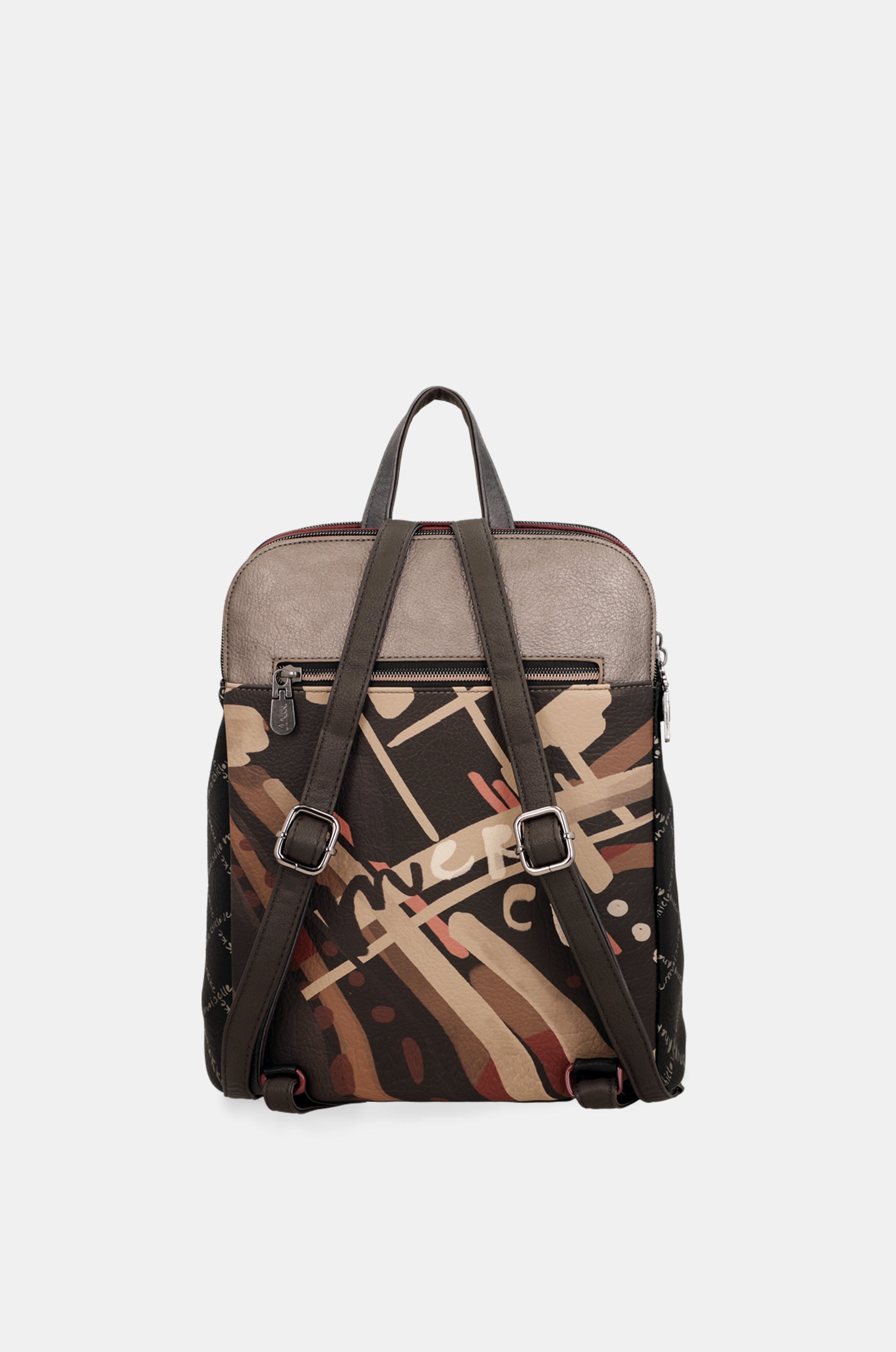 Mademoiselle triple-compartment backpack