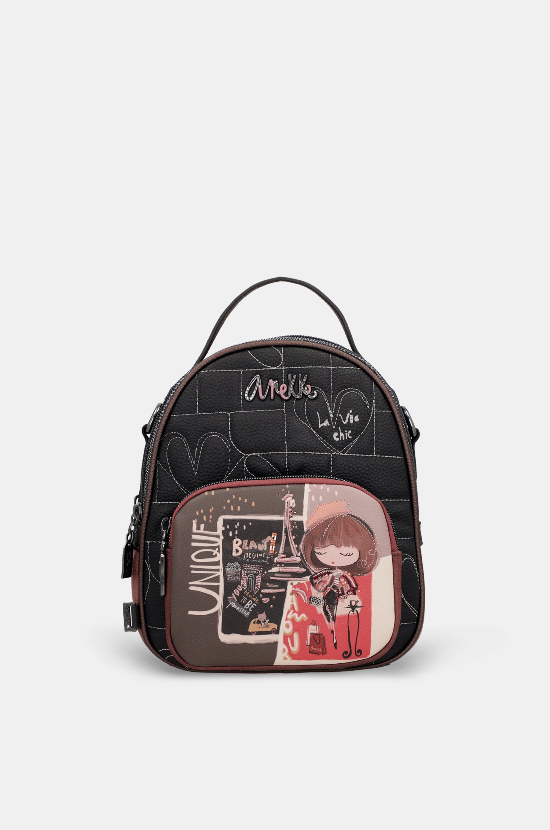 Mademoiselle small backpack for leisure use