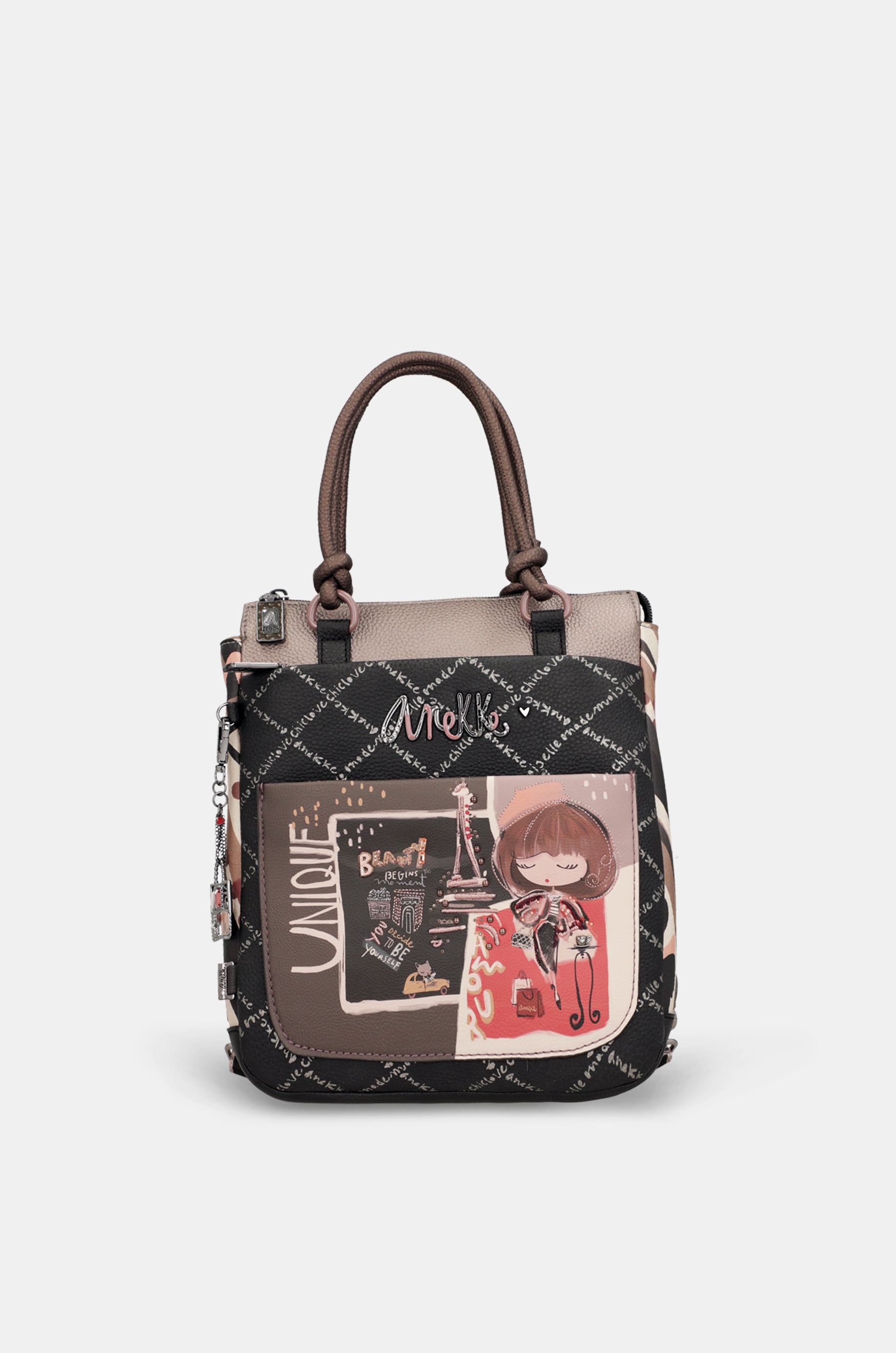 Mademoiselle short-handle backpack