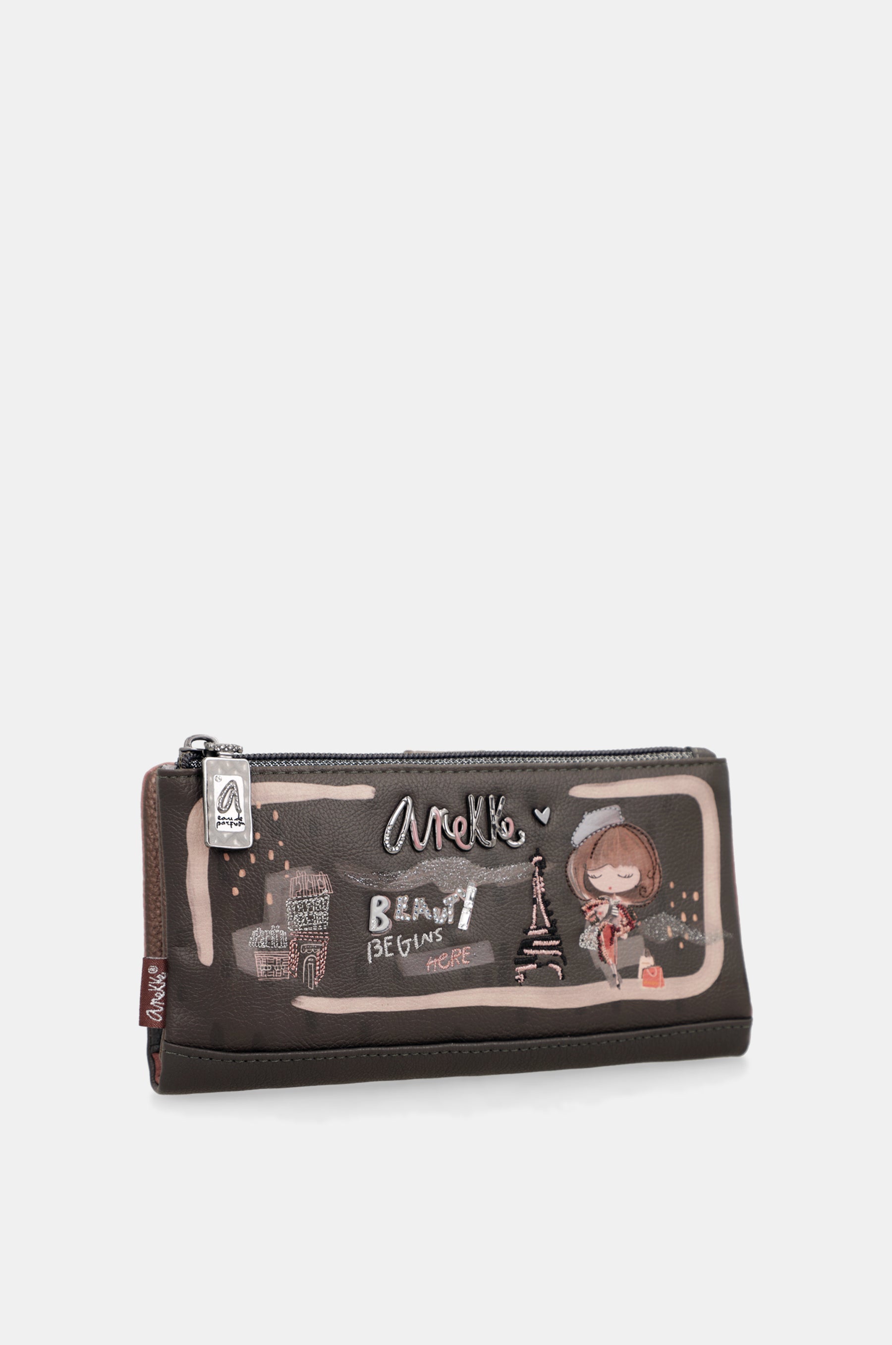 Mademoiselle flexible large RFID wallet