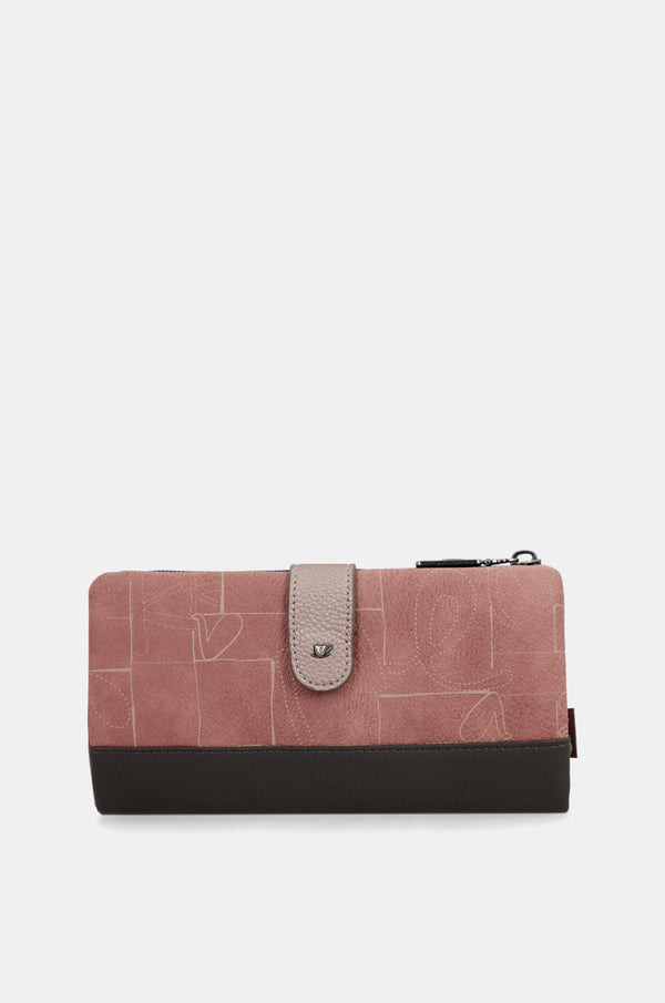 Mademoiselle flexible large RFID wallet