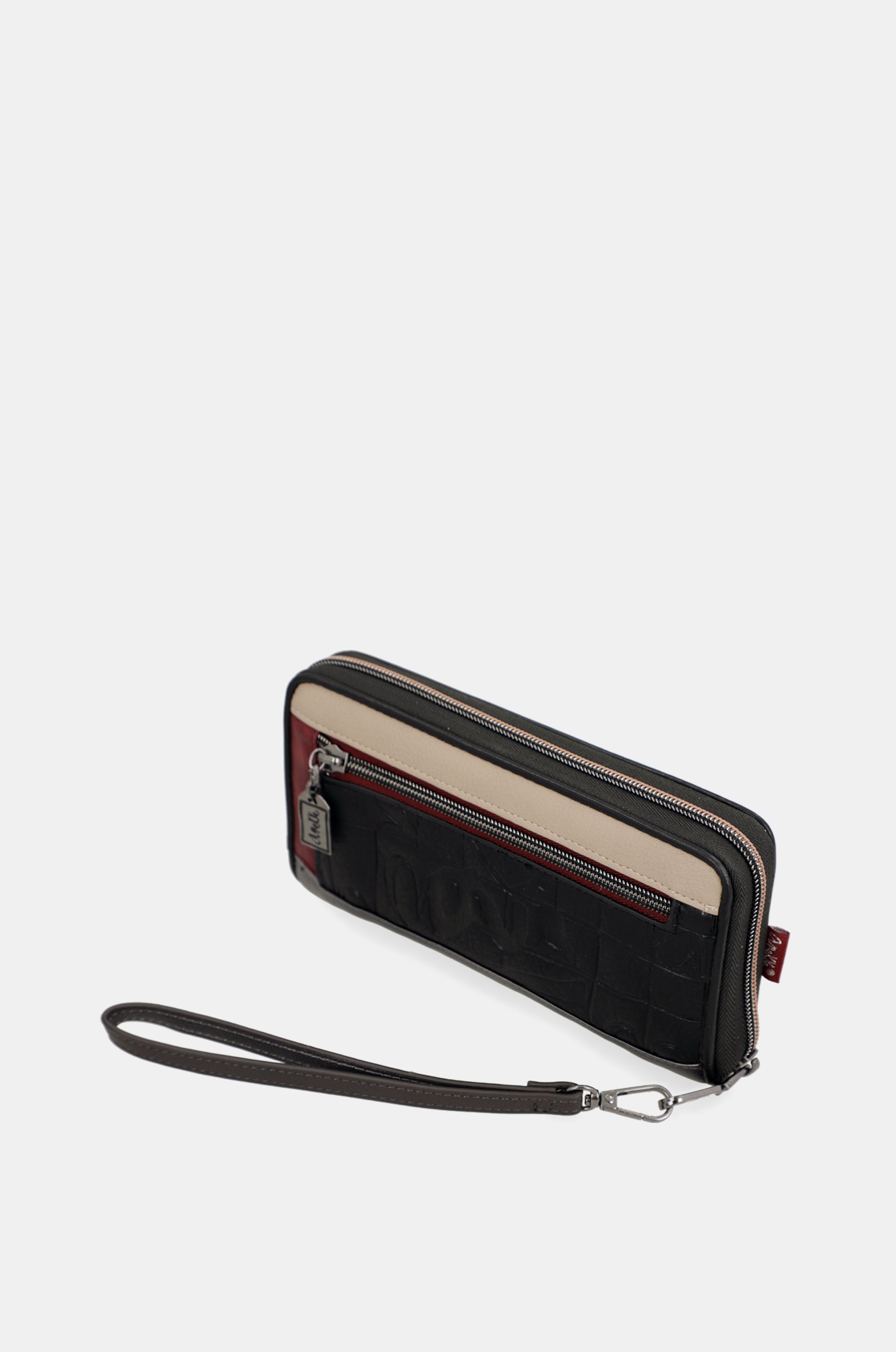 Mademoiselle printed large RFID wallet