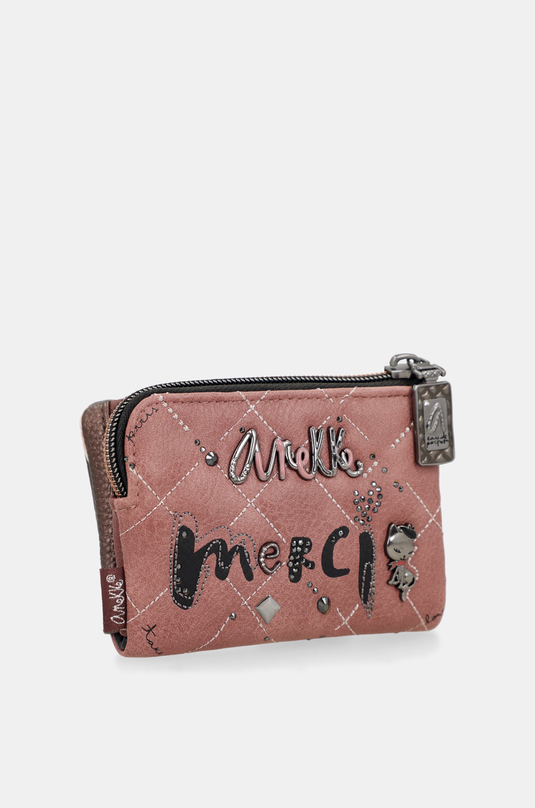 Parisian flexible small RFID wallet