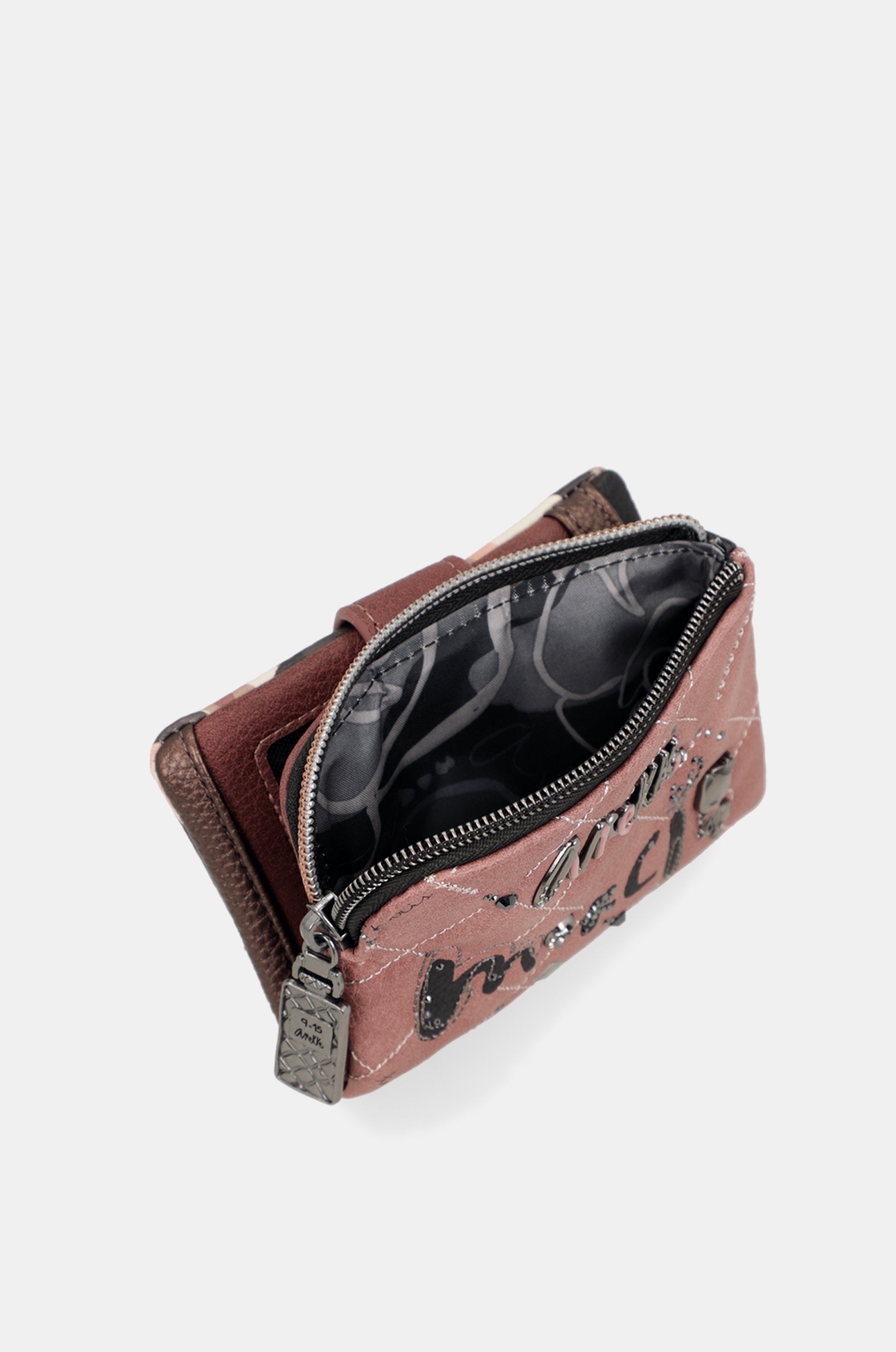 Parisian flexible small RFID wallet