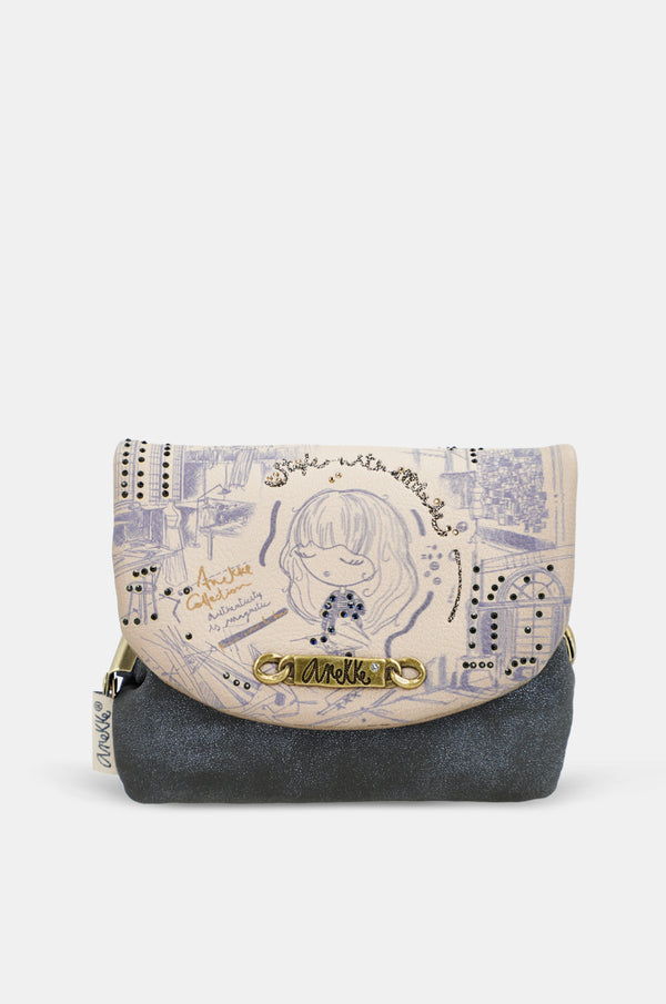 Studio coin purse with flap