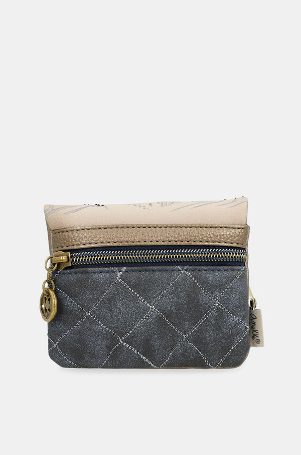 Studio coin purse with flap