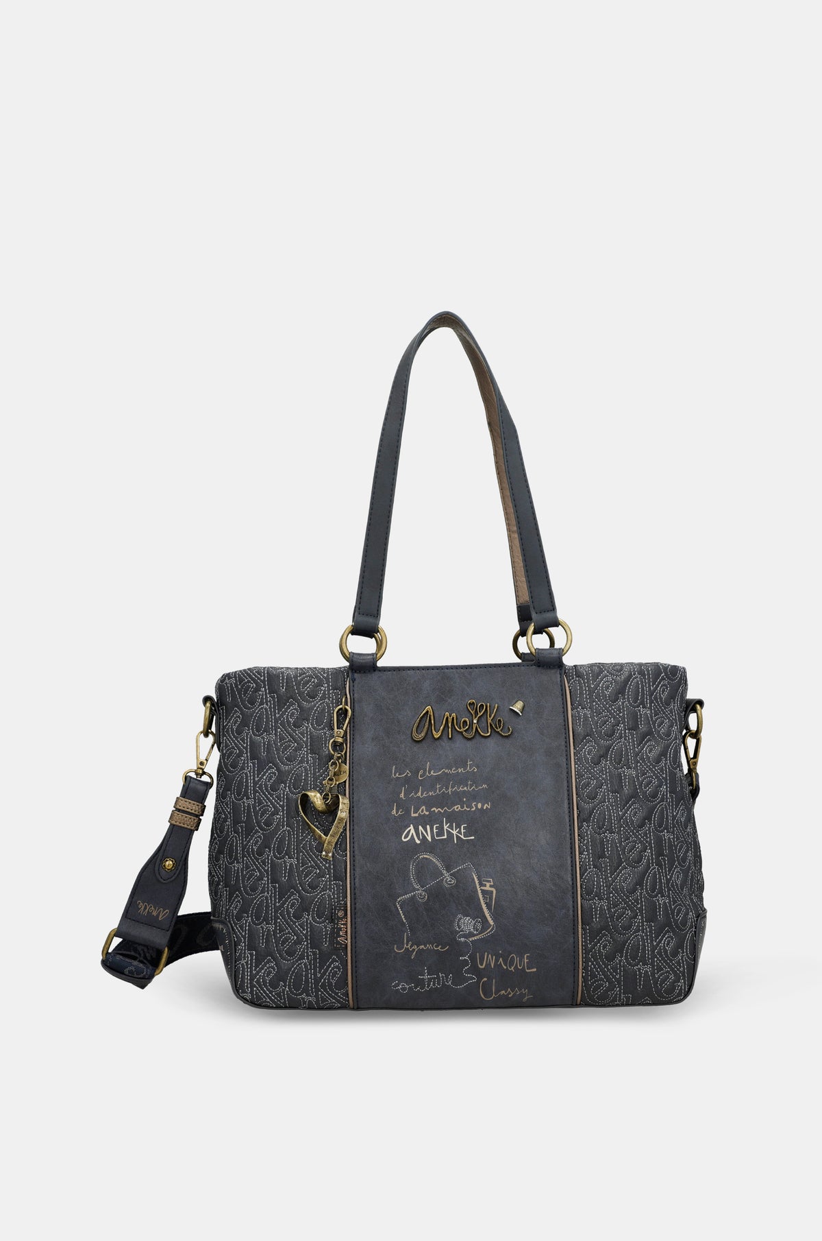 Large Capacity Fuzzy Flap Bag