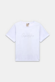 White short-sleeve T-shirt