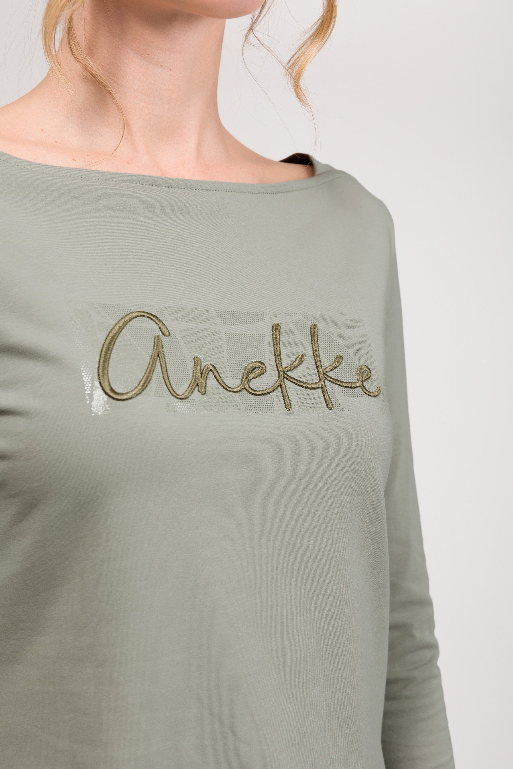 Long-sleeve T-shirt with logo