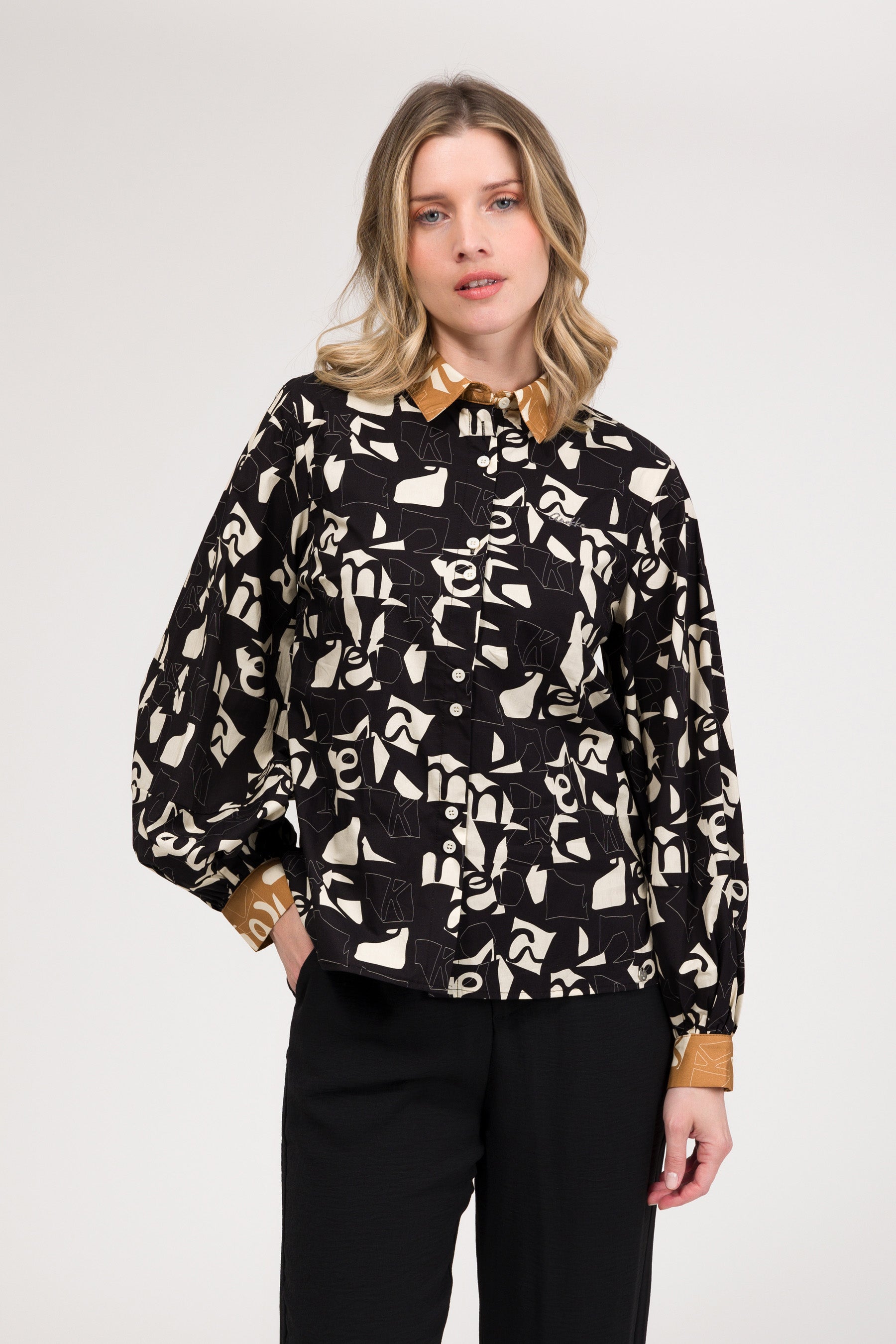 Printed long-sleeve shirt Bloom