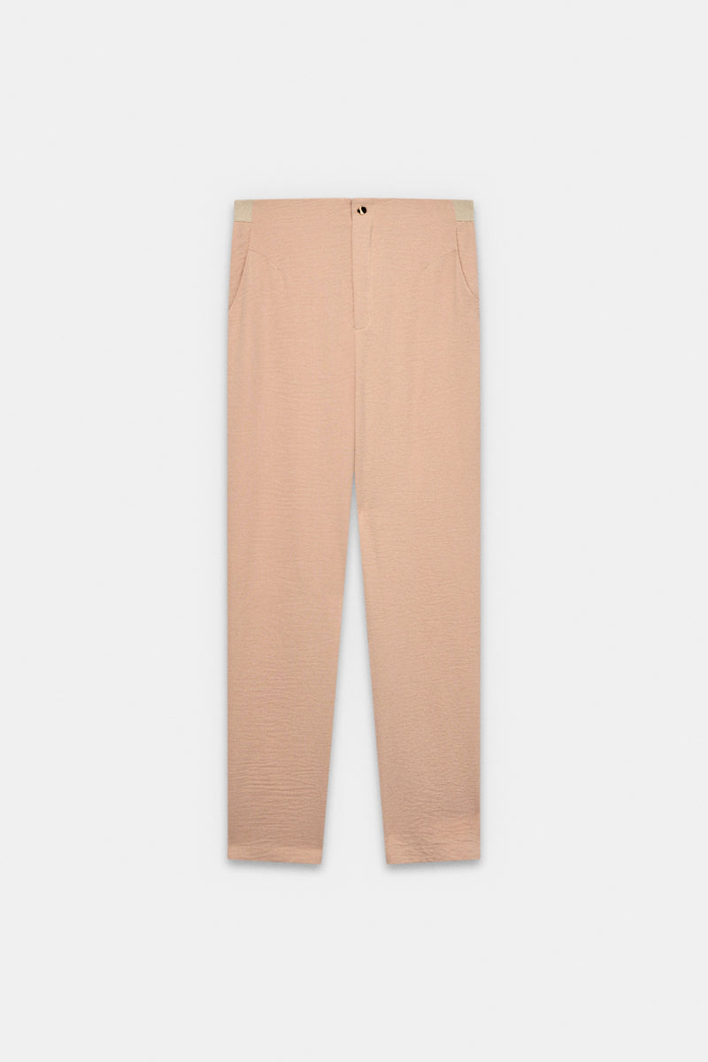 Beige trousers