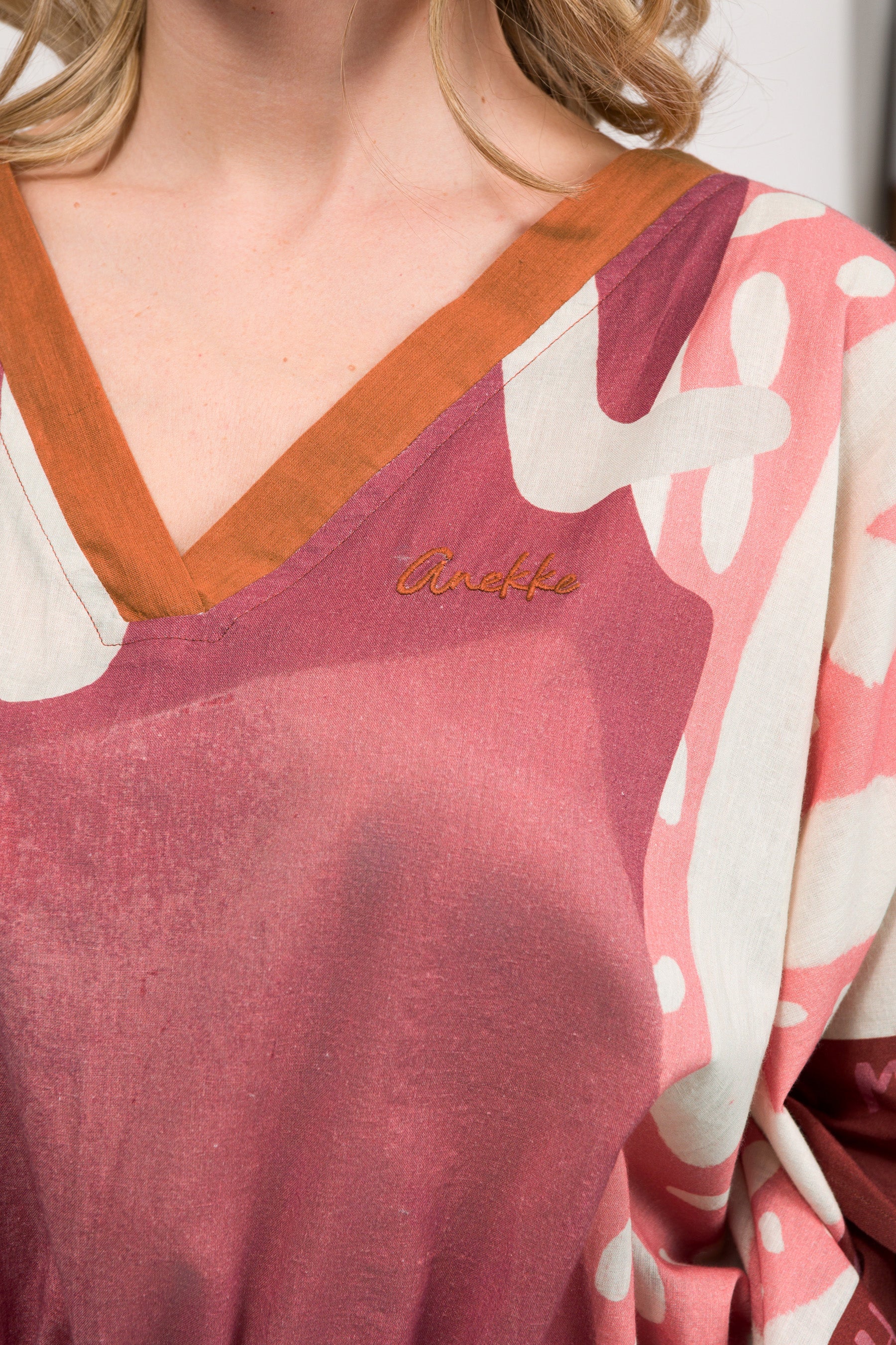 Printed kaftan