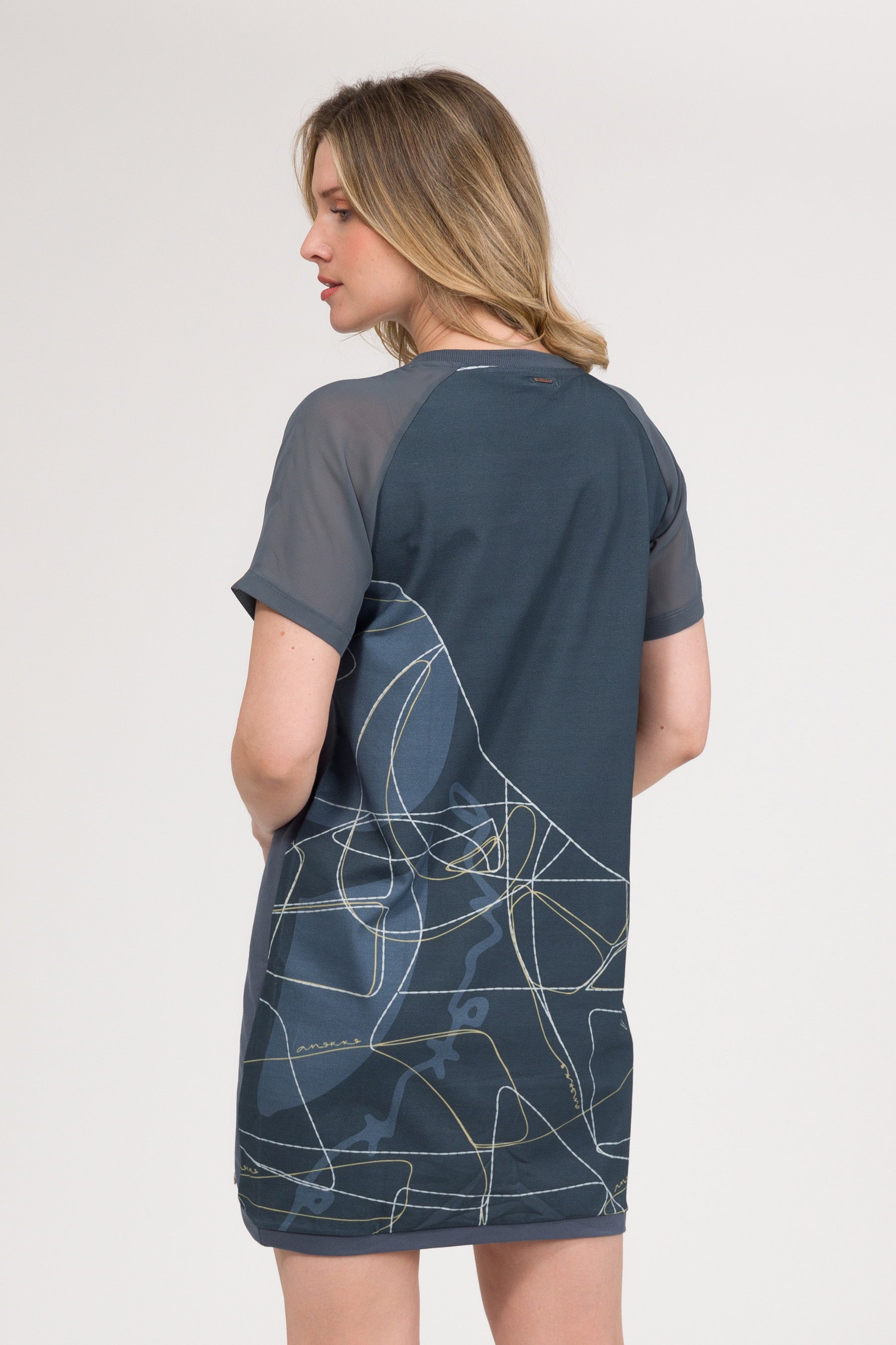 Short-sleeve dress Auralis