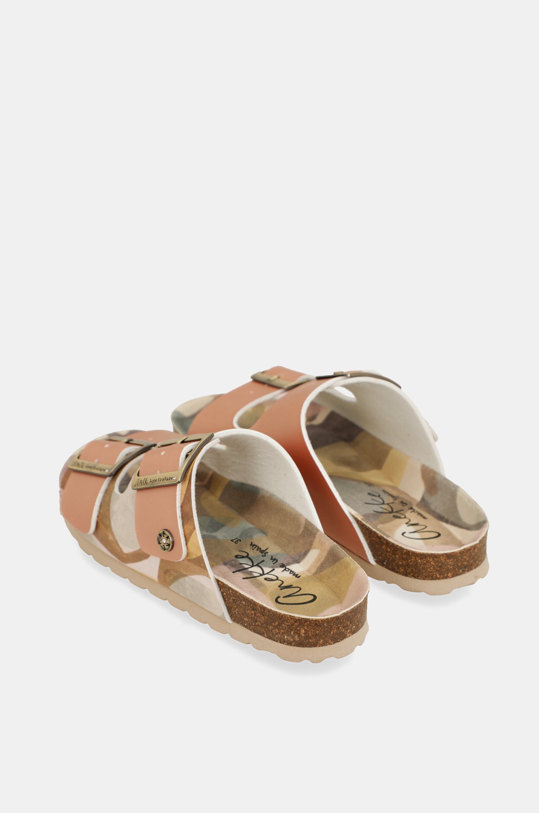 Pink Bloom bio sandals