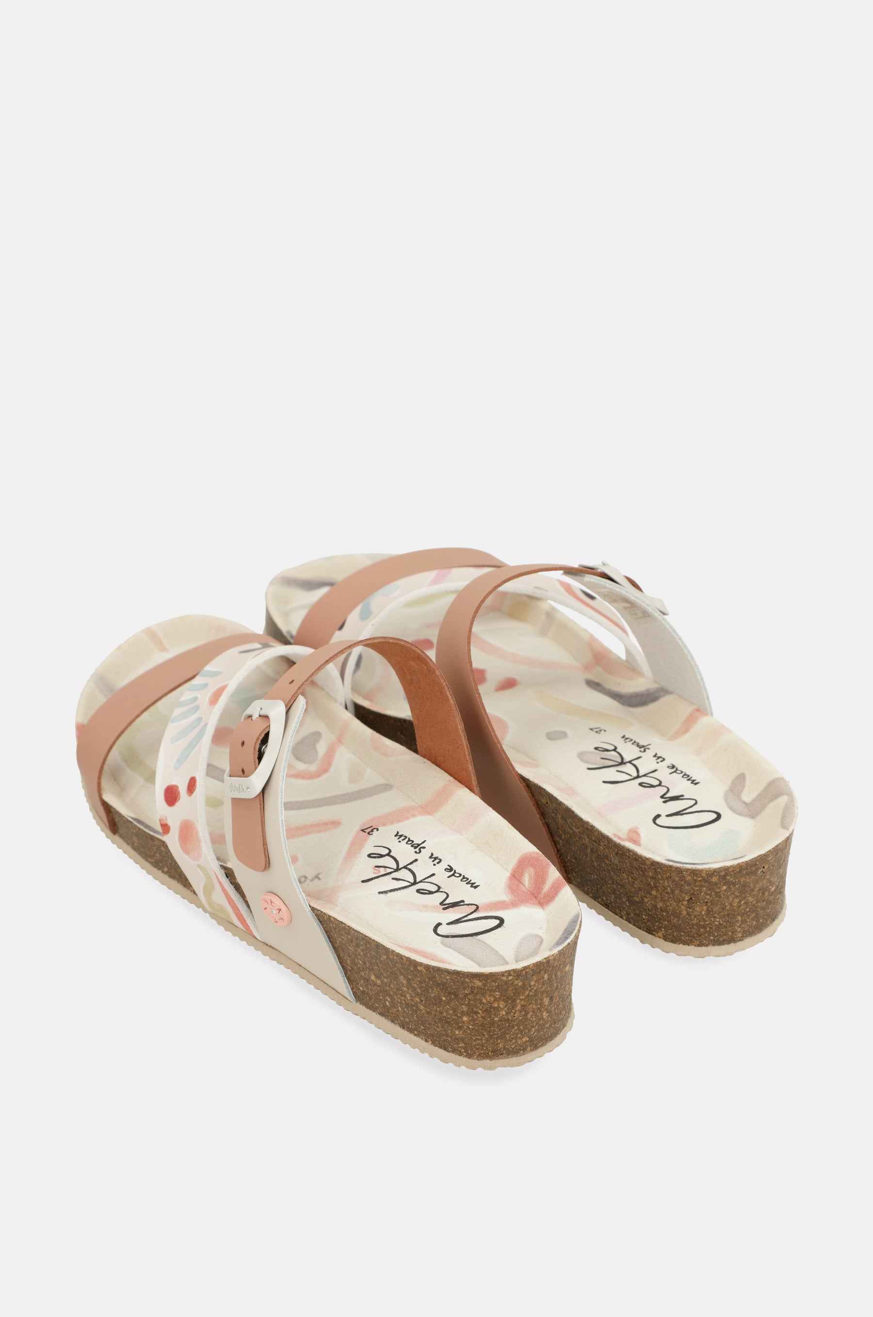 Pink Olympia sandals