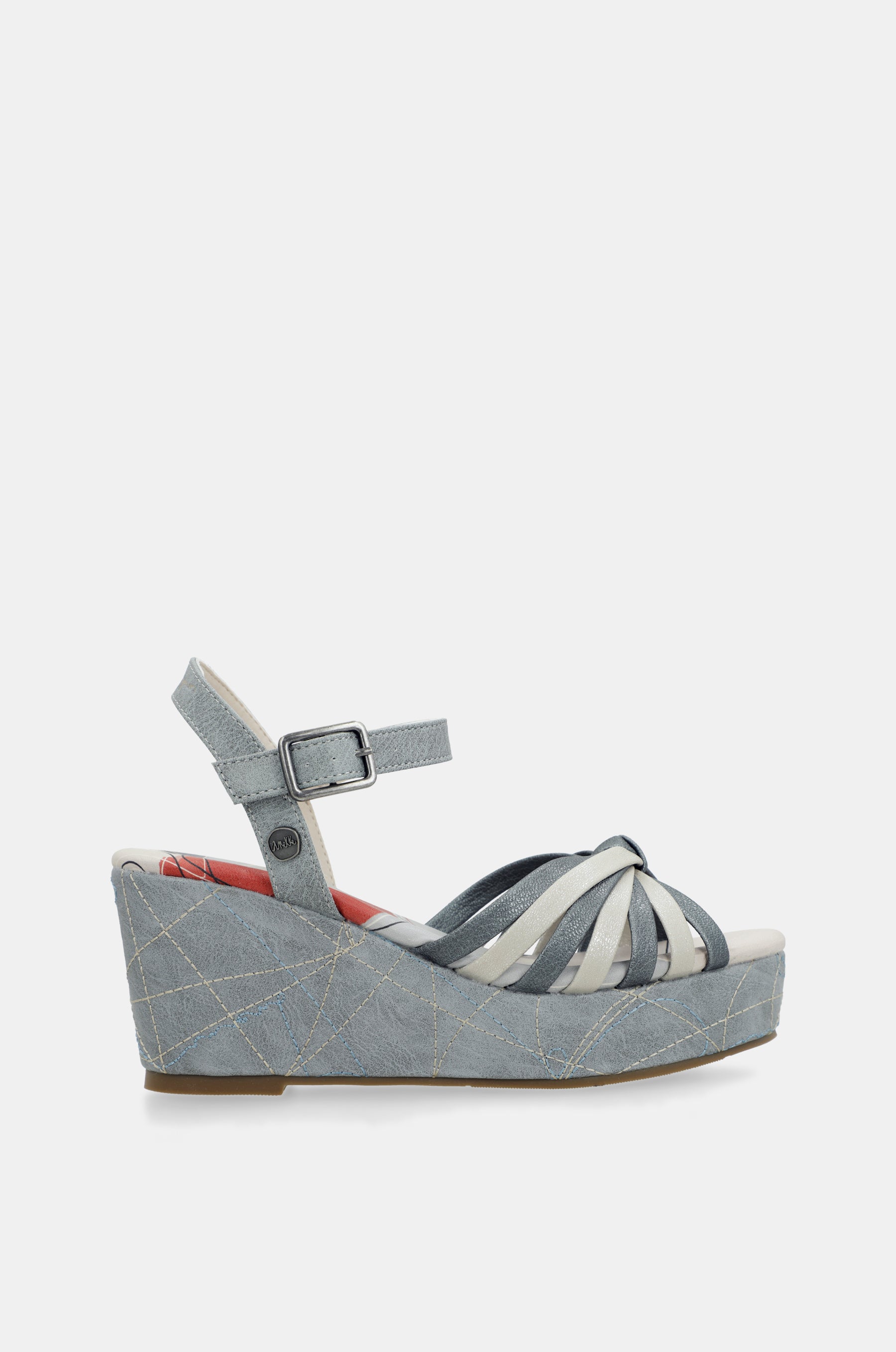 Blue Auralis crossover sandals