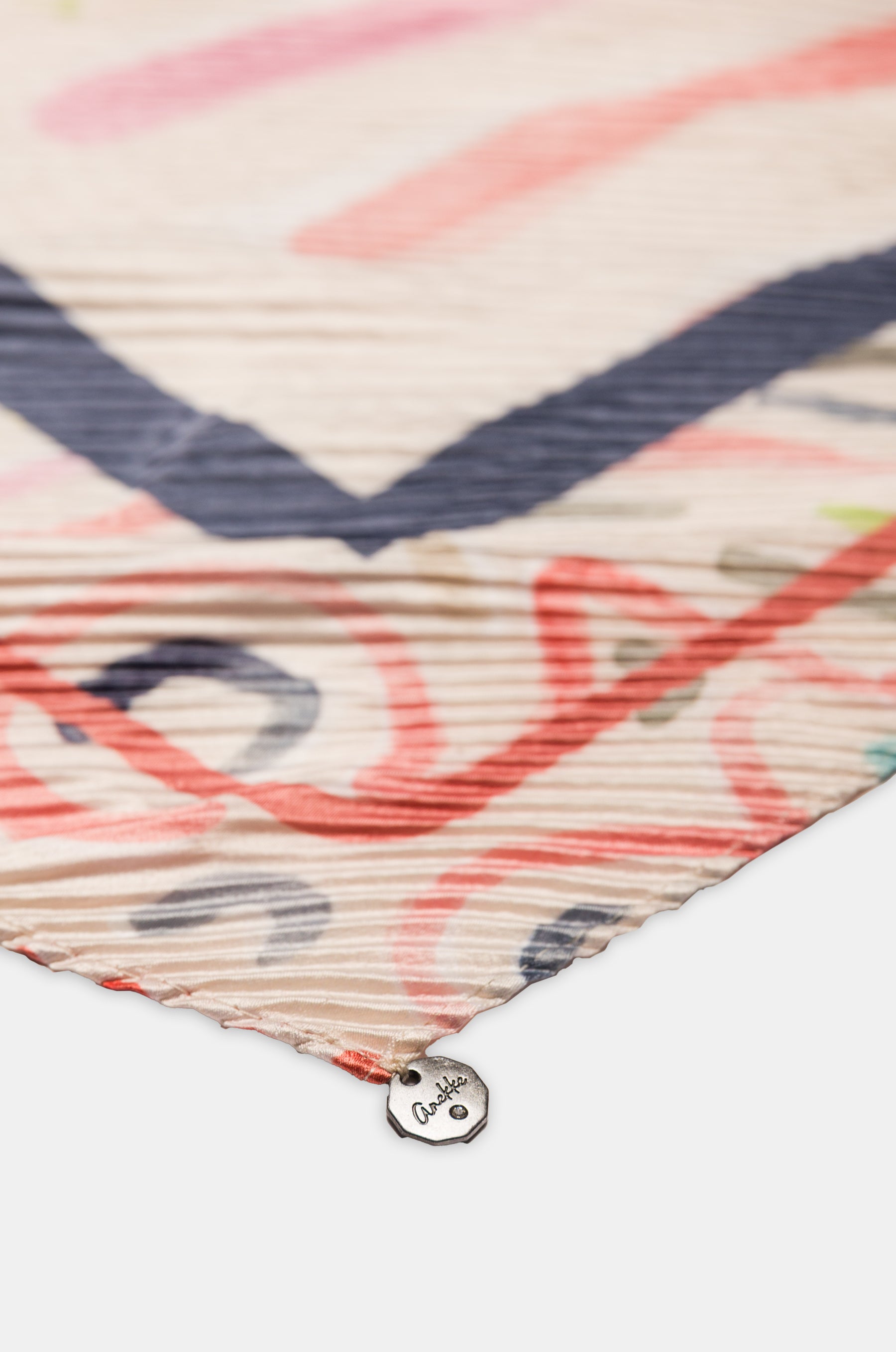 Pleated scarf Olympia