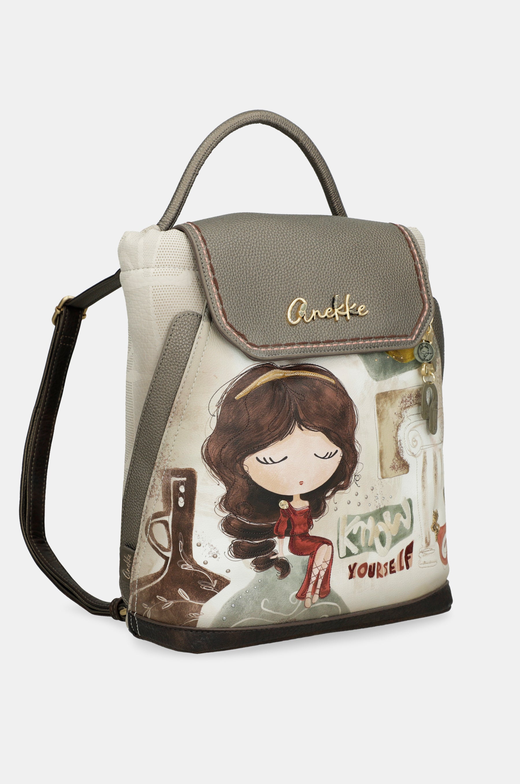 Backpack Muse with flap