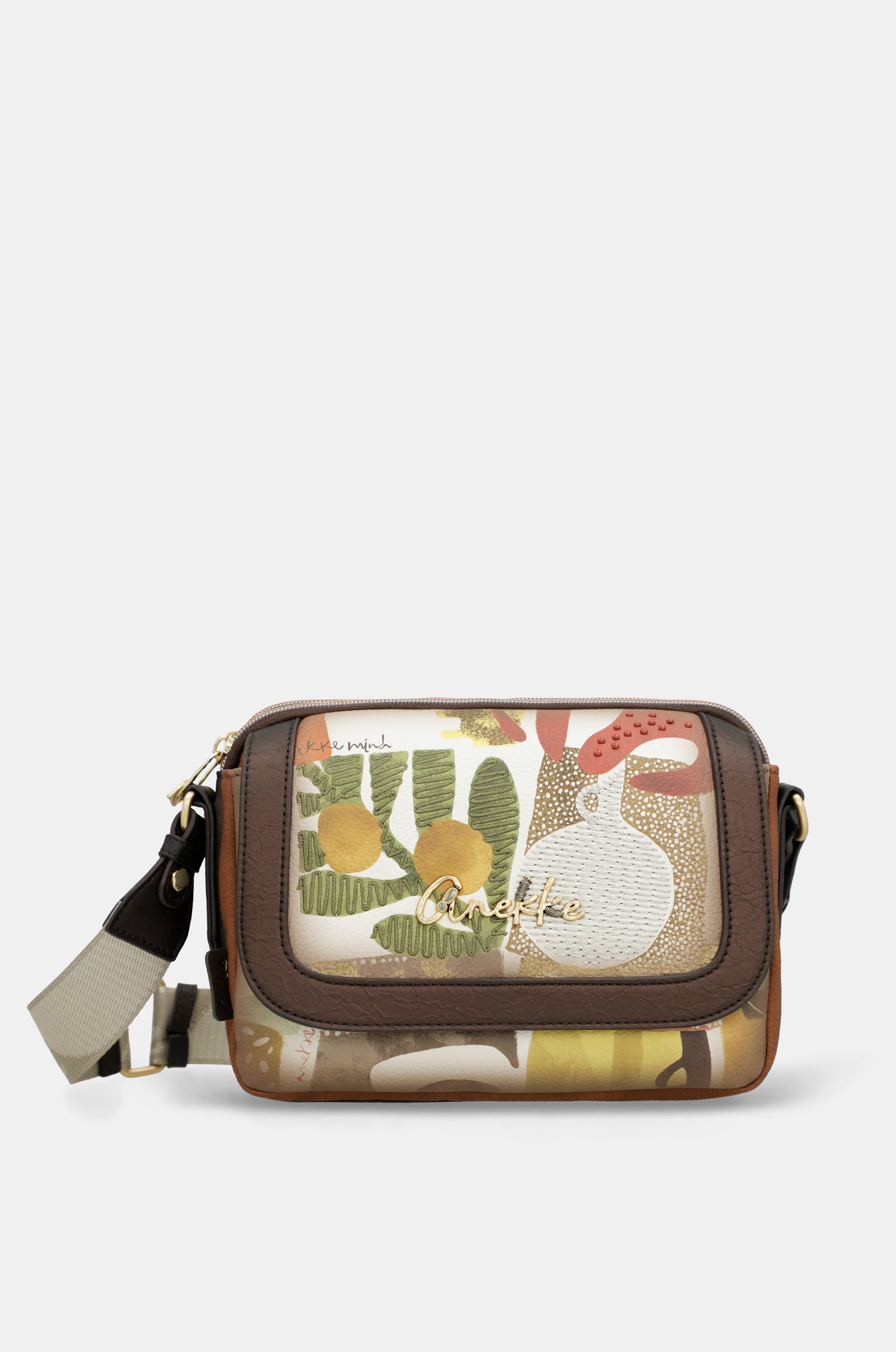 Crossbody bag Amphora with flap