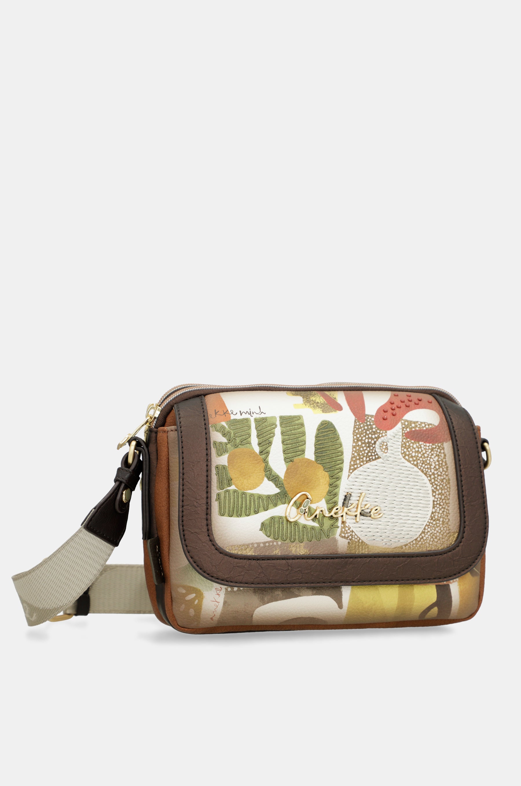 Crossbody bag Amphora with flap