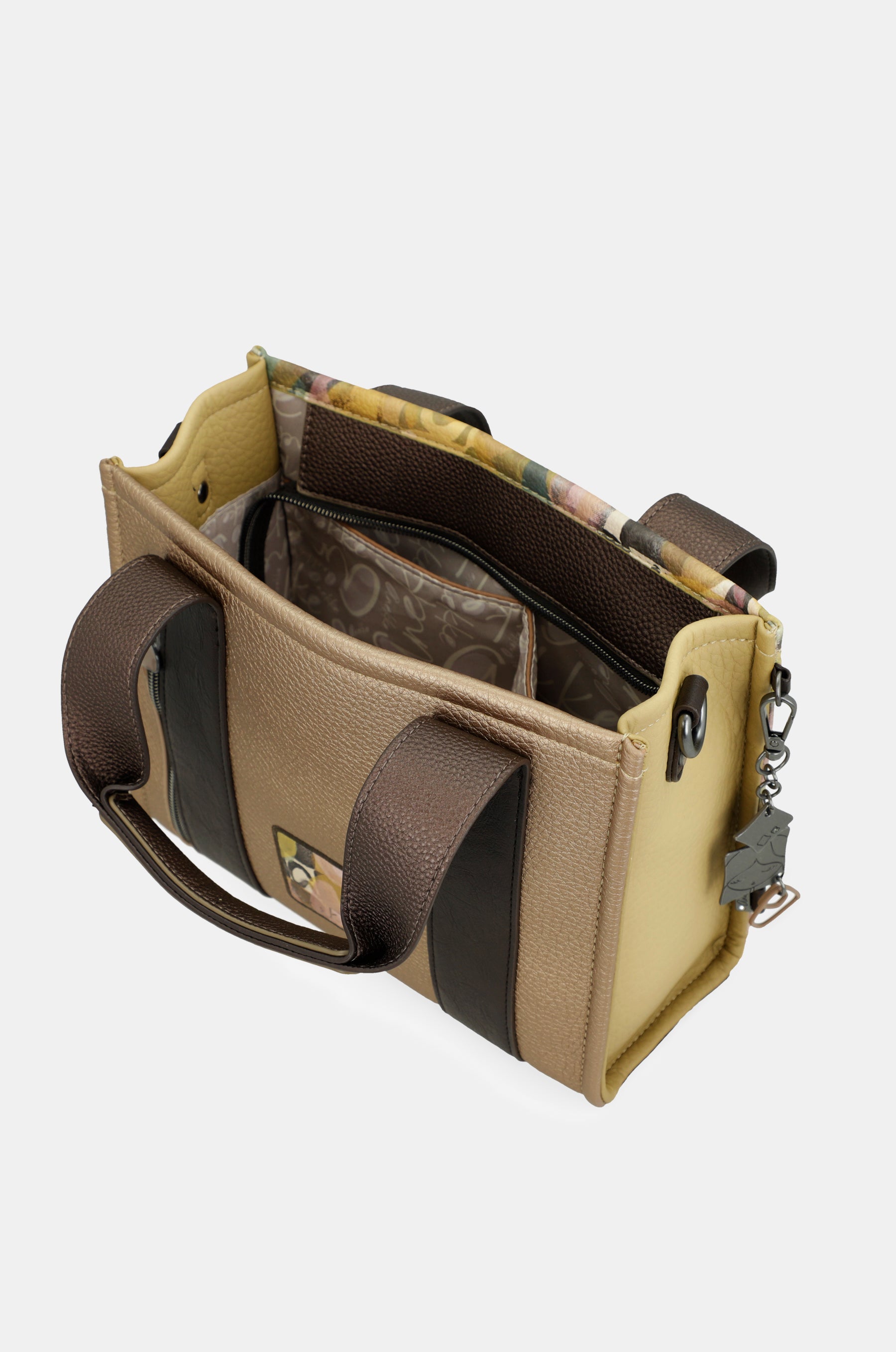 Double-handle bag and crossbody bag Bloom