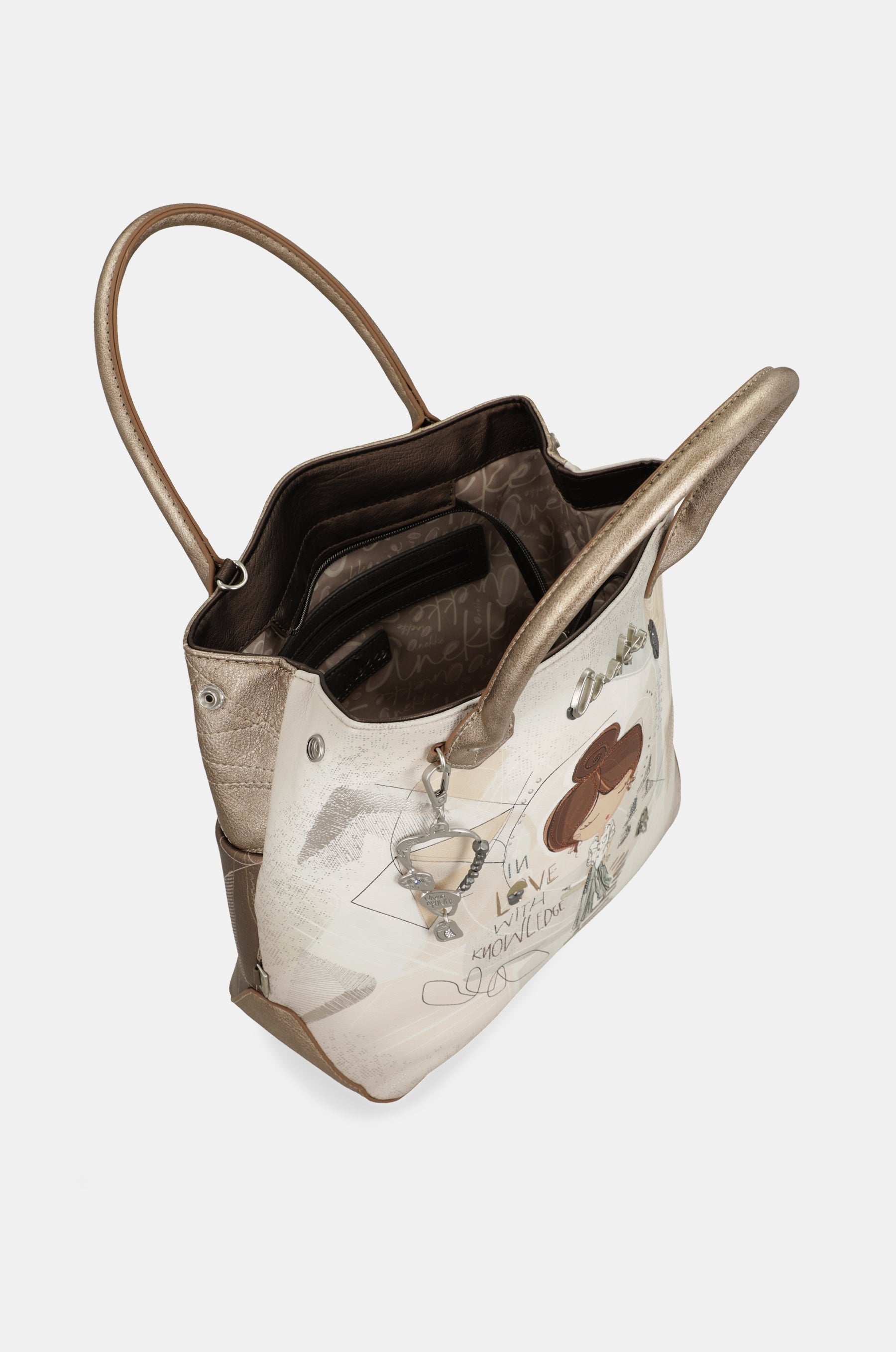 Handbag with crossbody bag Sophia