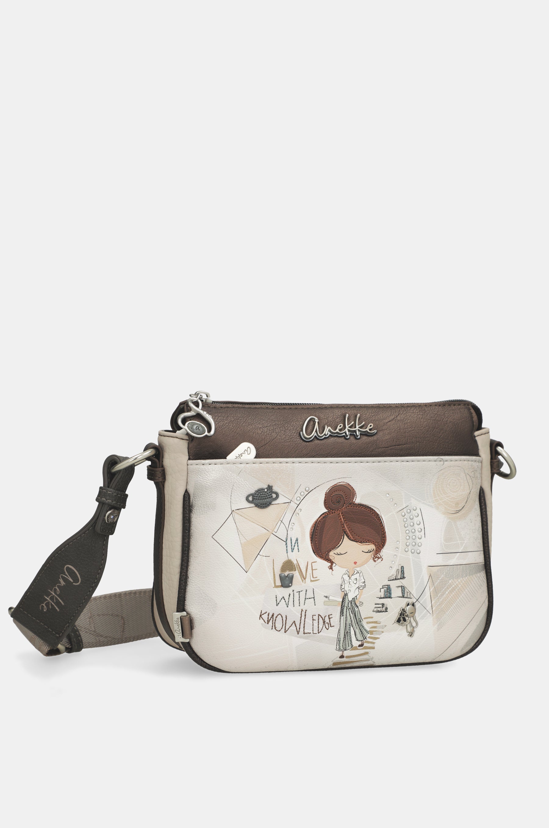 Printed crossbody bag Sophia