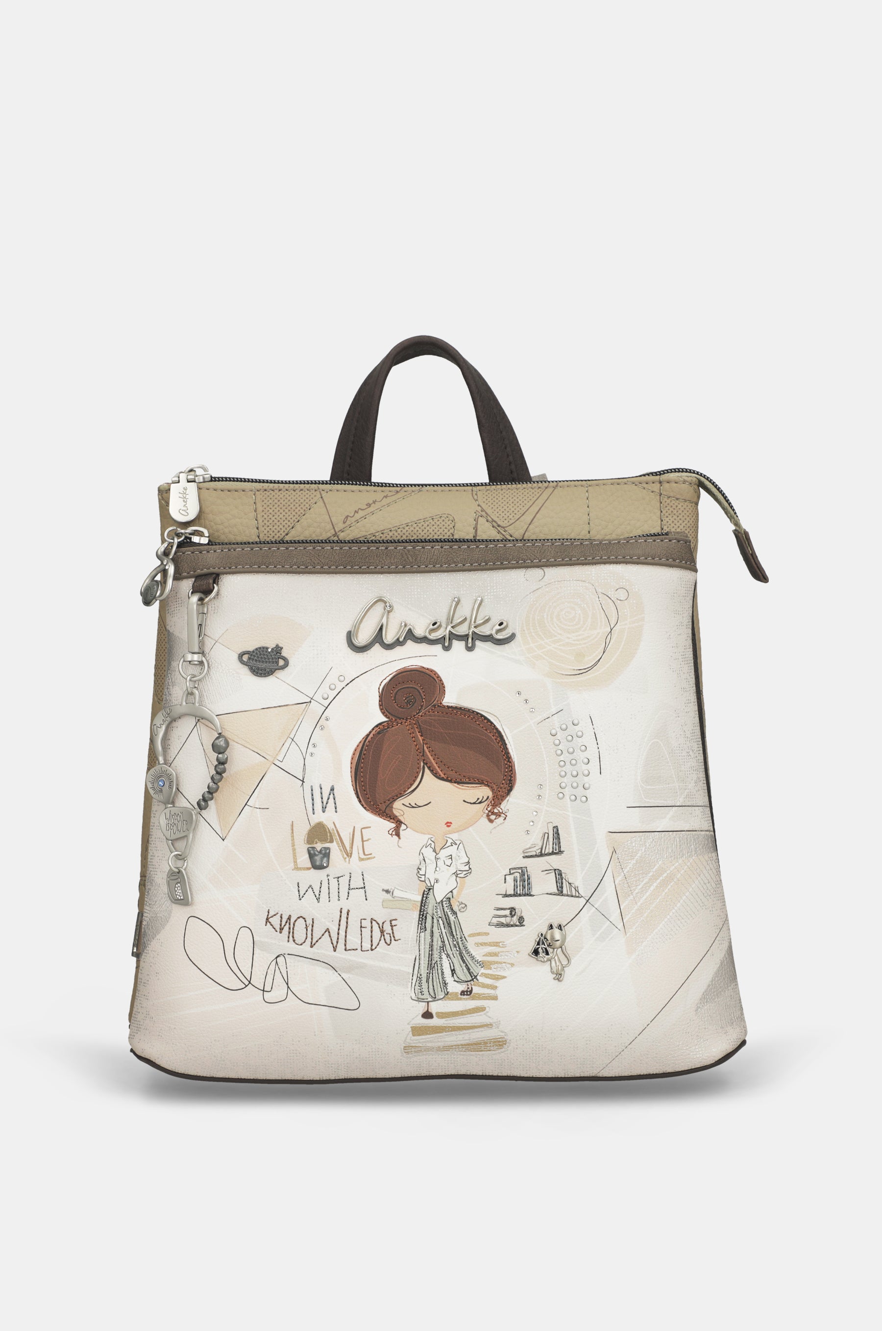 Square backpack Sophia