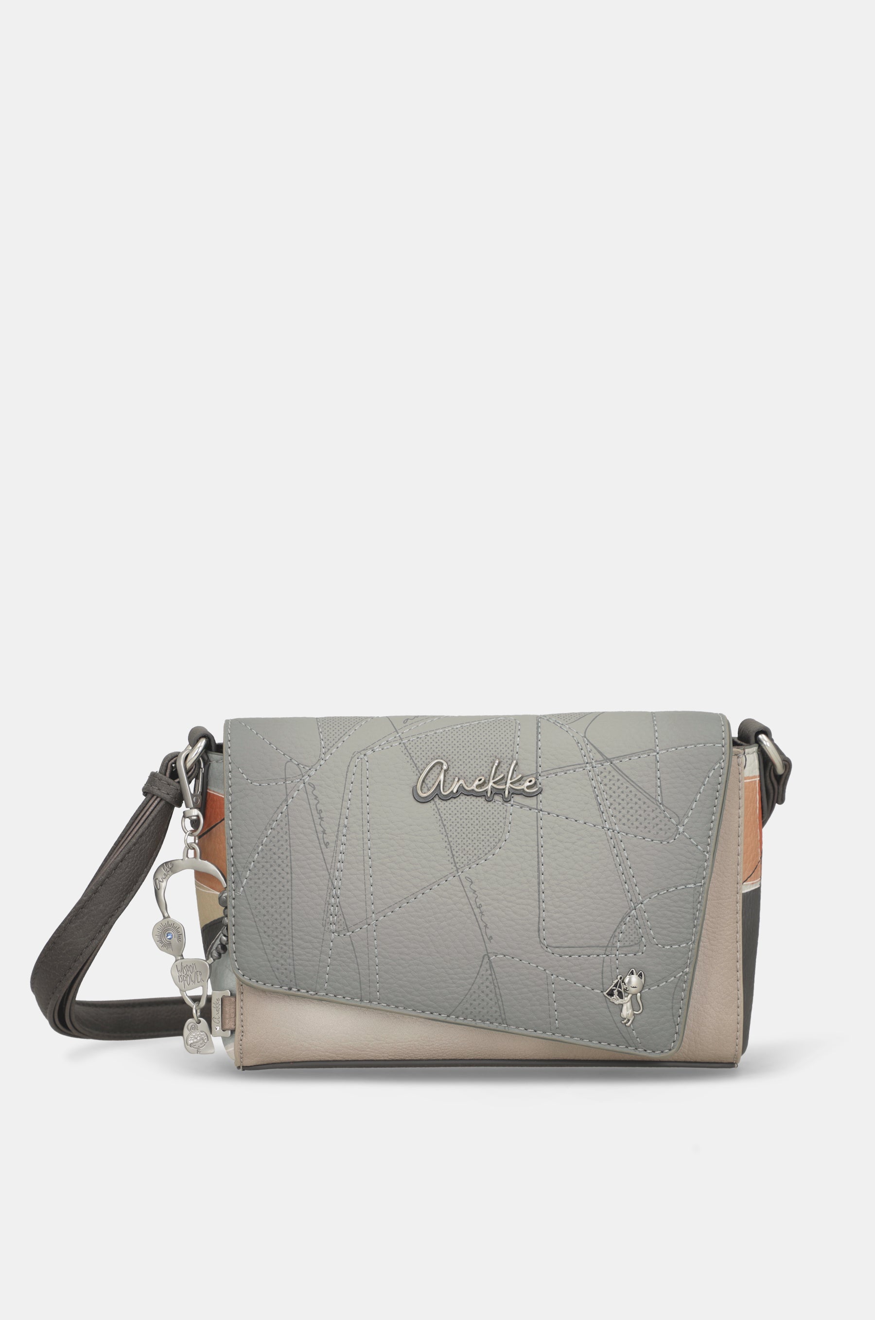Crossbody bag Auralis with flap
