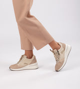 Peace & Love wedge sneakers