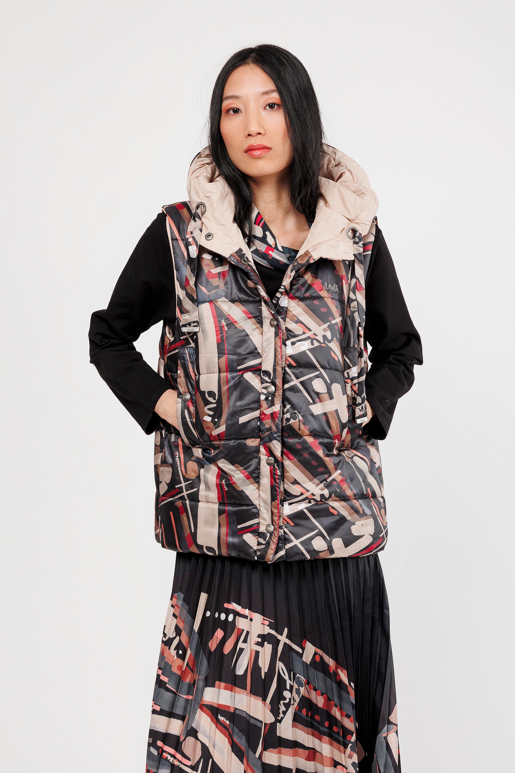 Mademoiselle reversible vest