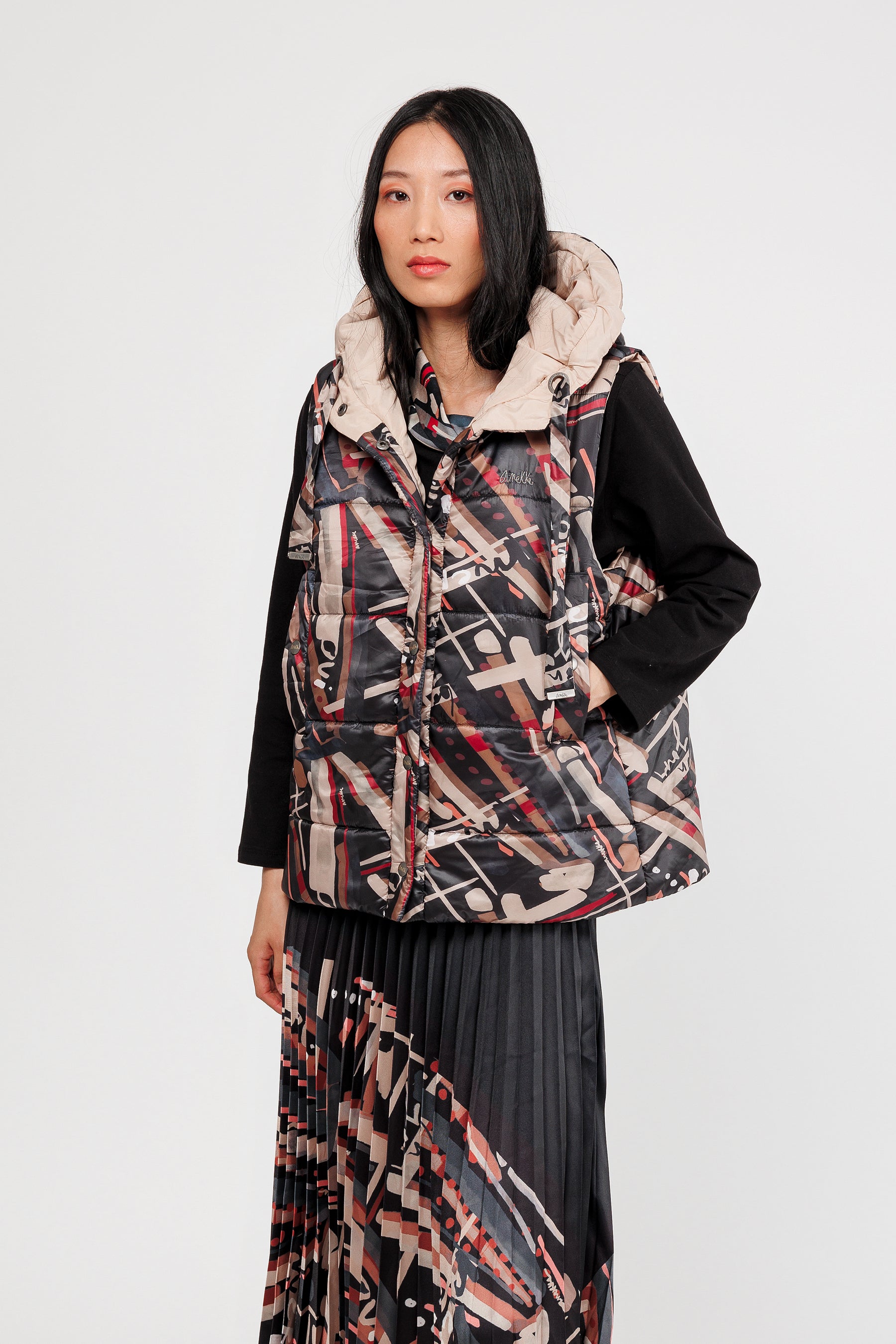 Mademoiselle reversible vest