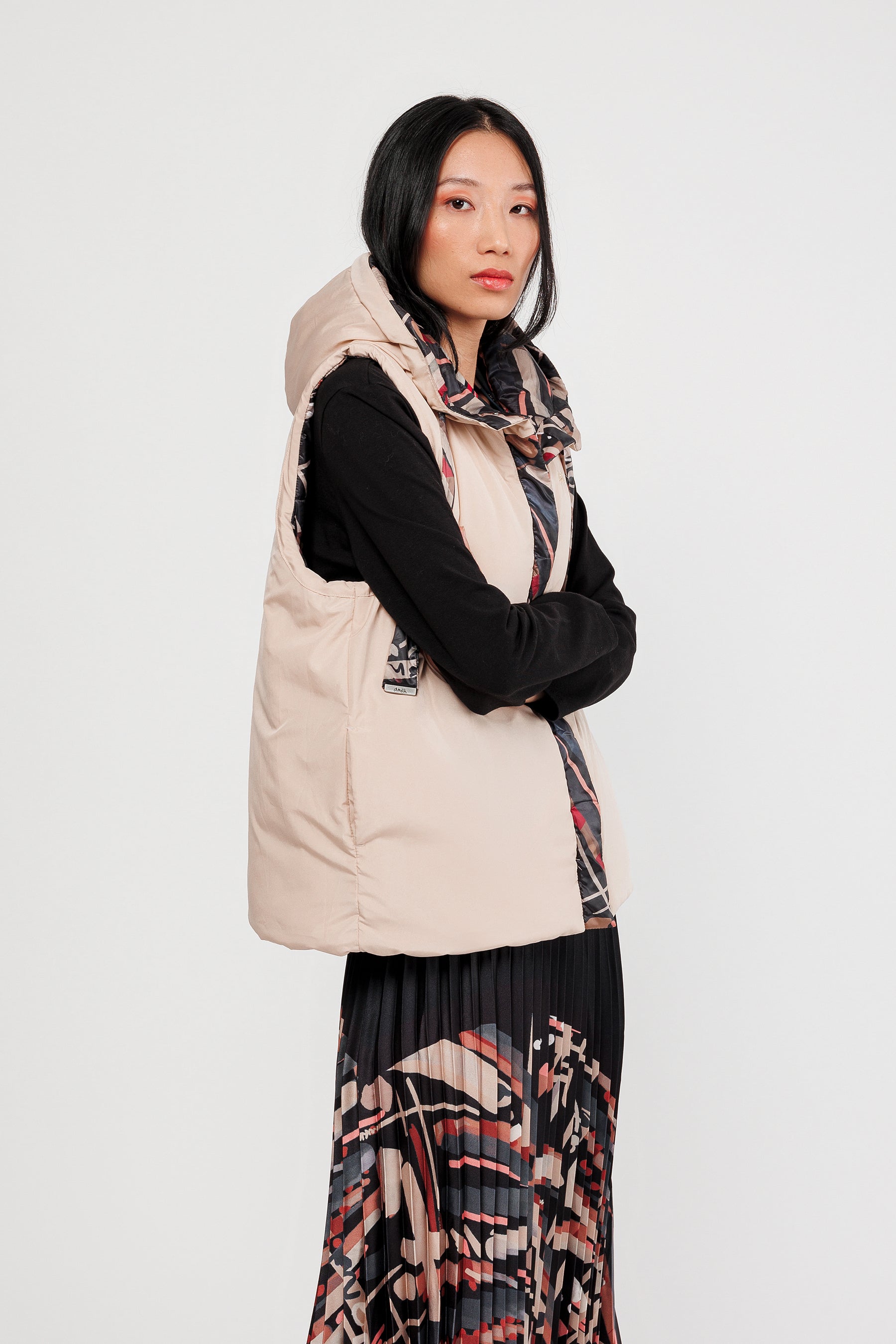 Mademoiselle reversible vest
