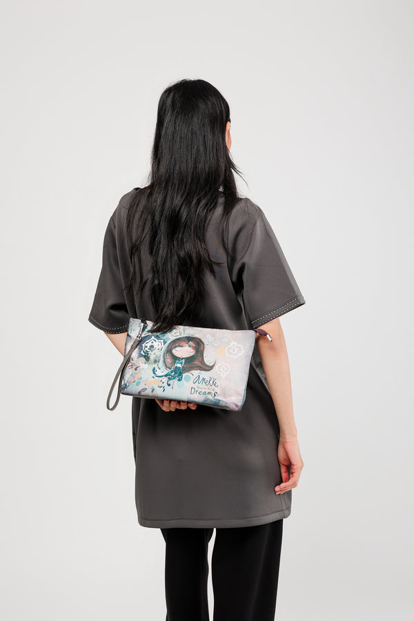 Large travel toiletry bag