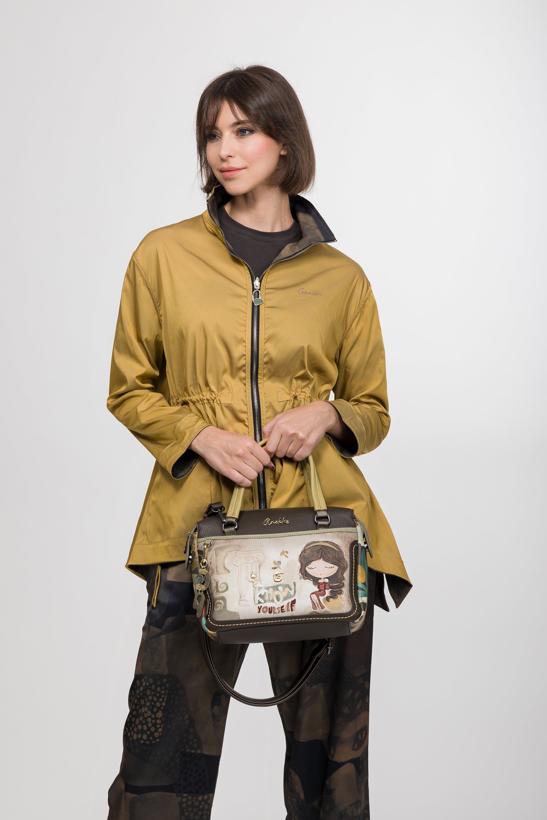 Short-handle bag and crossbody bag Muse