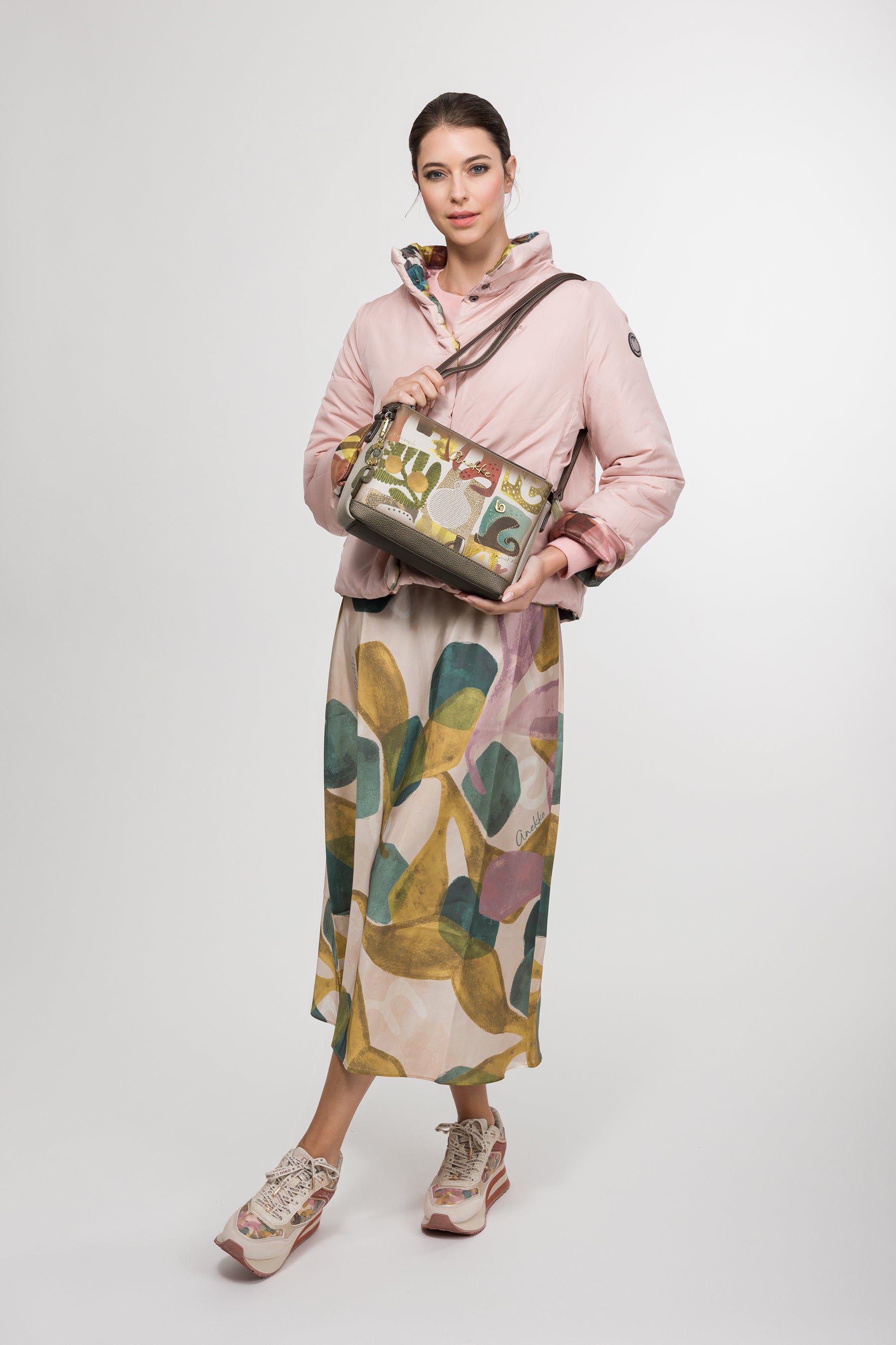 Printed crossbody bag Amphora