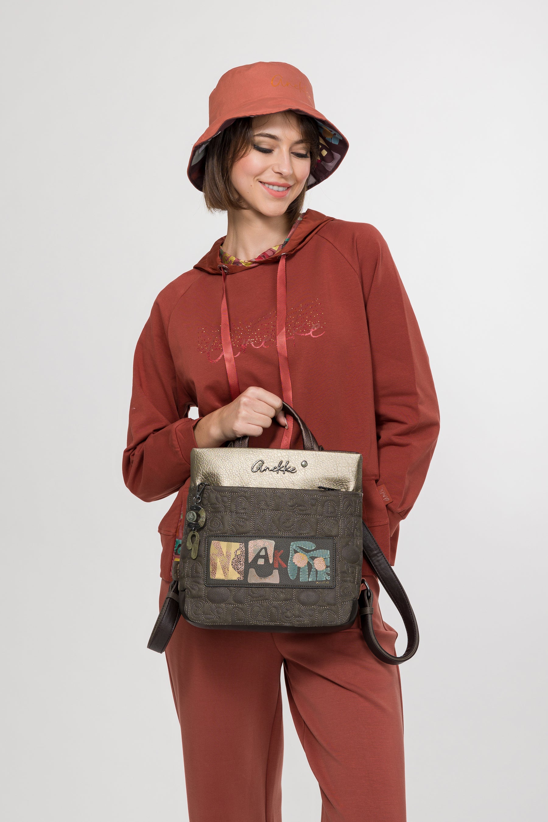 Square backpack Amphora