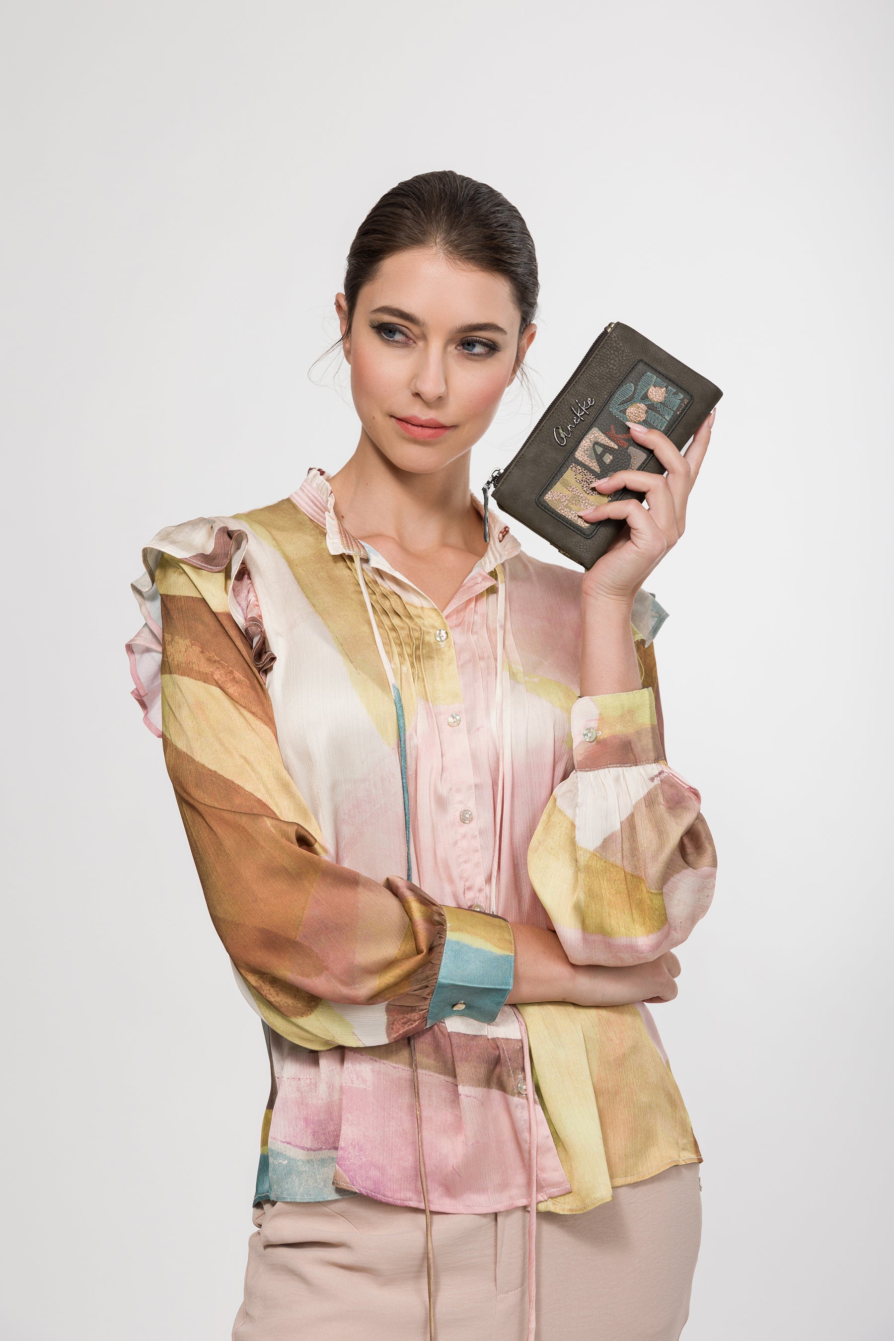 Soft RFID wallet Amphora