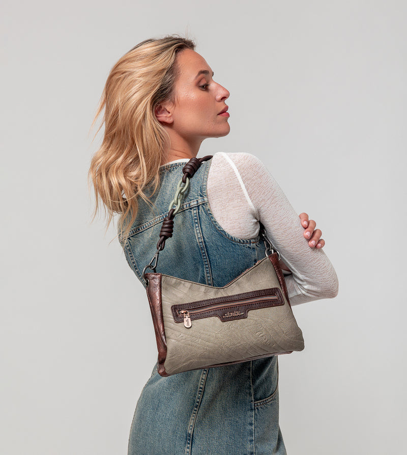 Outer 2-handle shoulder bag