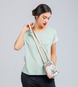 Mini crossbody bag with pocket Alma