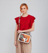 Crossbody bag with 3 compartments Alma