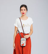 Mini crossbody bag with pocket Alma